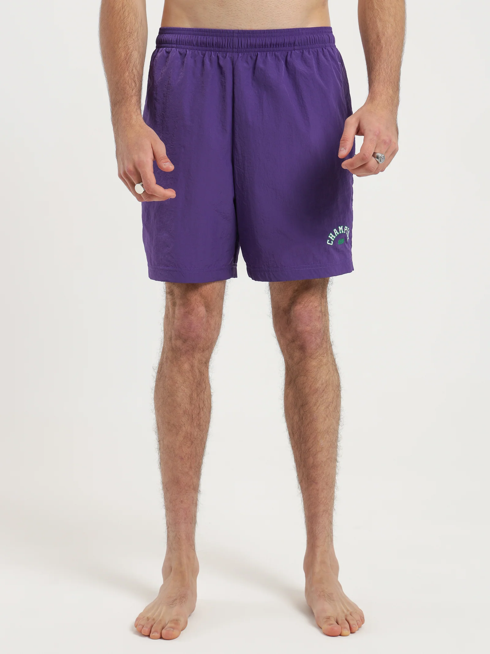 Collegiate Nylon Swim Shorts - Image 3