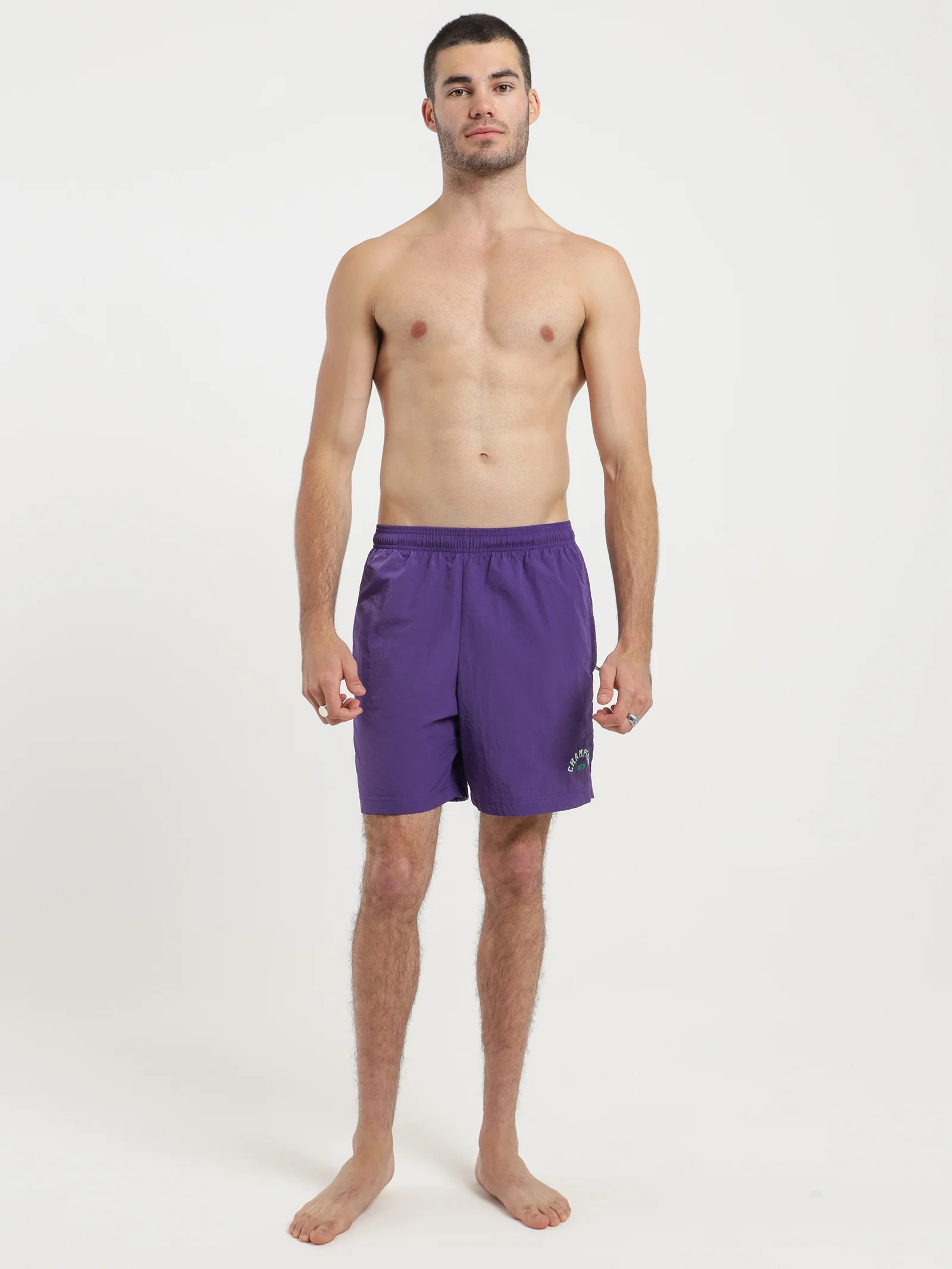 Collegiate Nylon Swim Shorts - Image 4