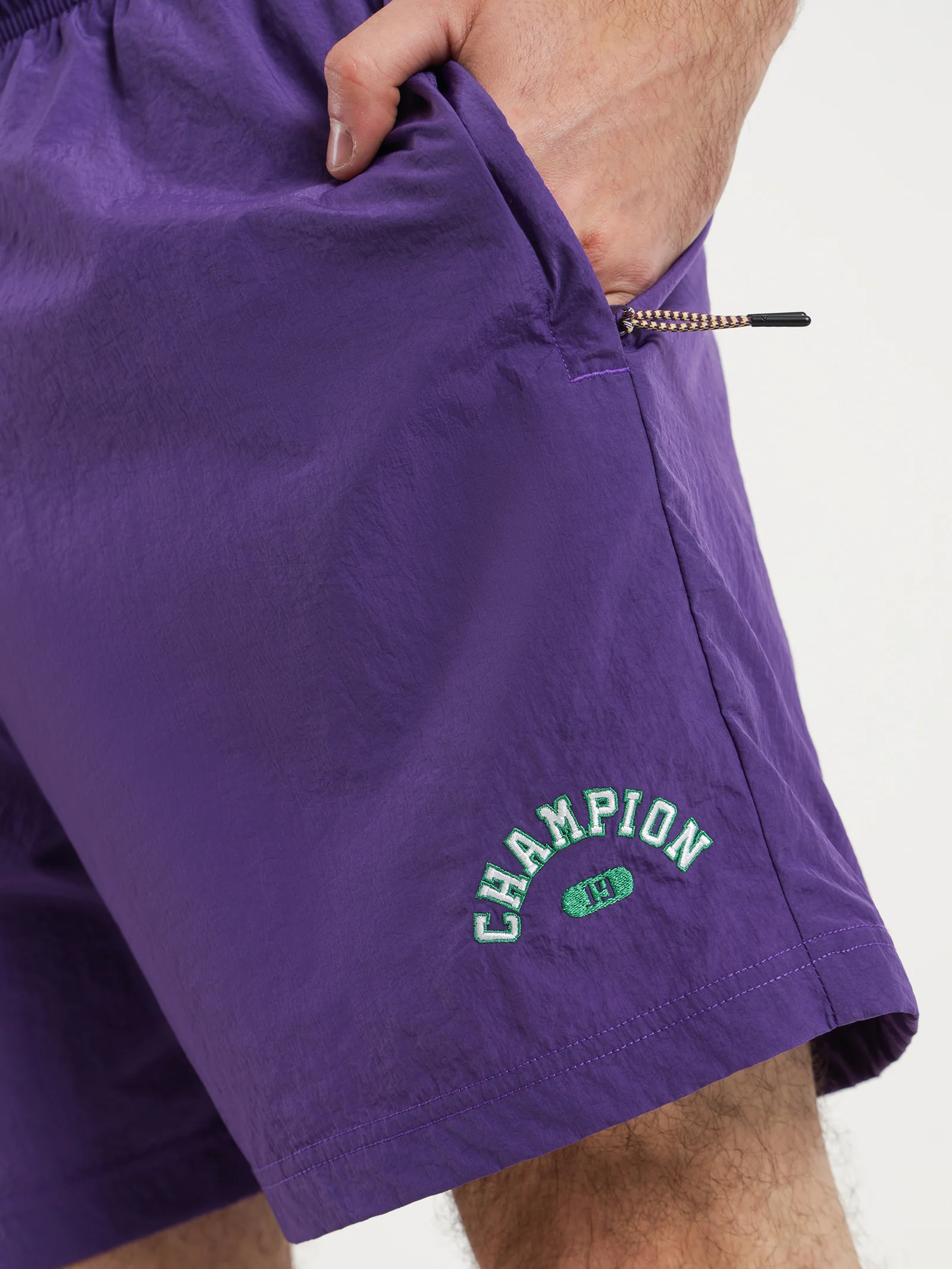 Collegiate Nylon Swim Shorts - Image 5