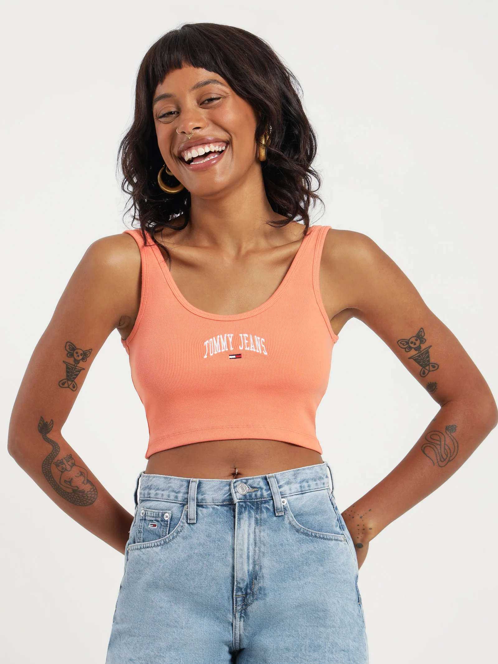 Collegiate Rib Tank Top - Image 4