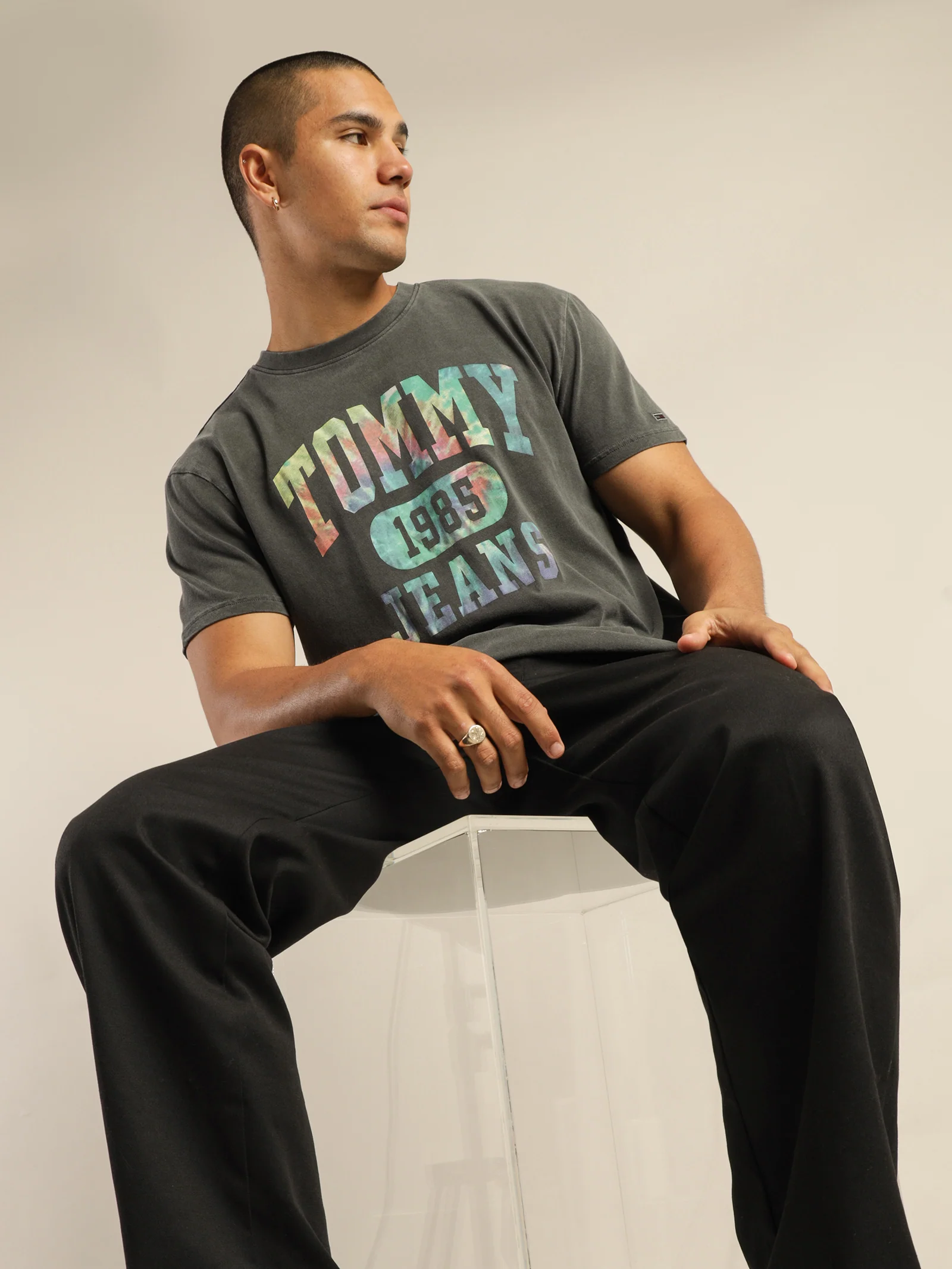 Collegiate Tie Dye T-Shirt - Image 3