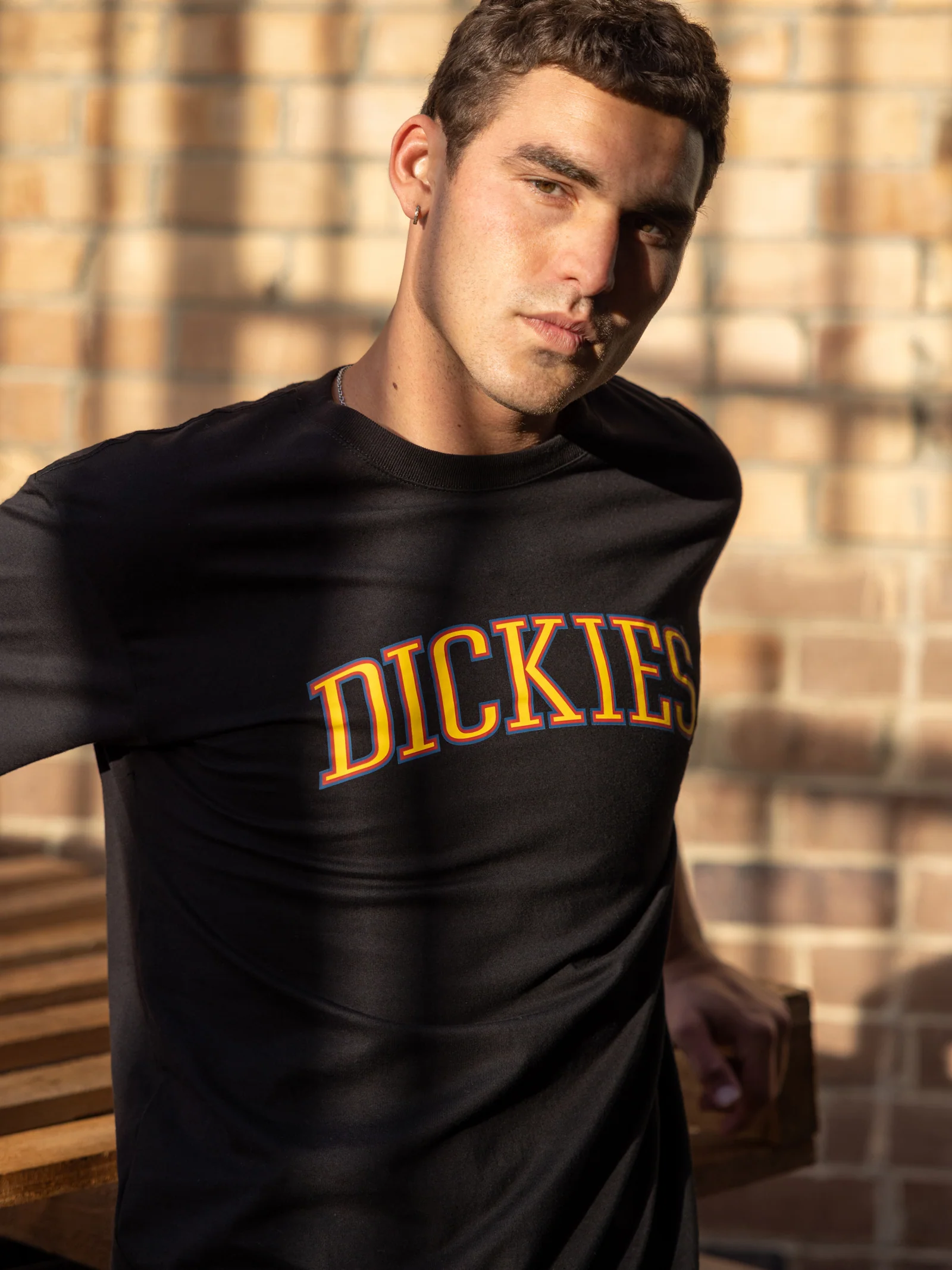 Collegiate Tri-Colour T-Shirt - Image 2