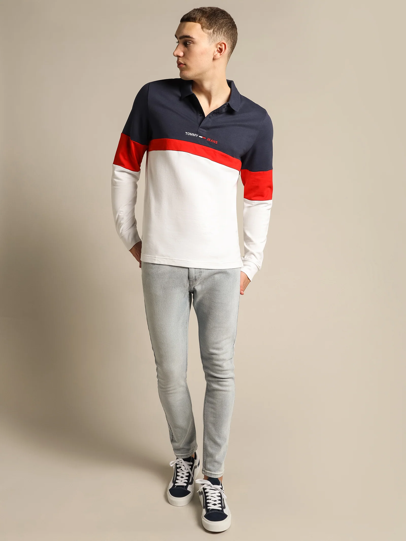 Colorblock Polo Shirt - Image 5