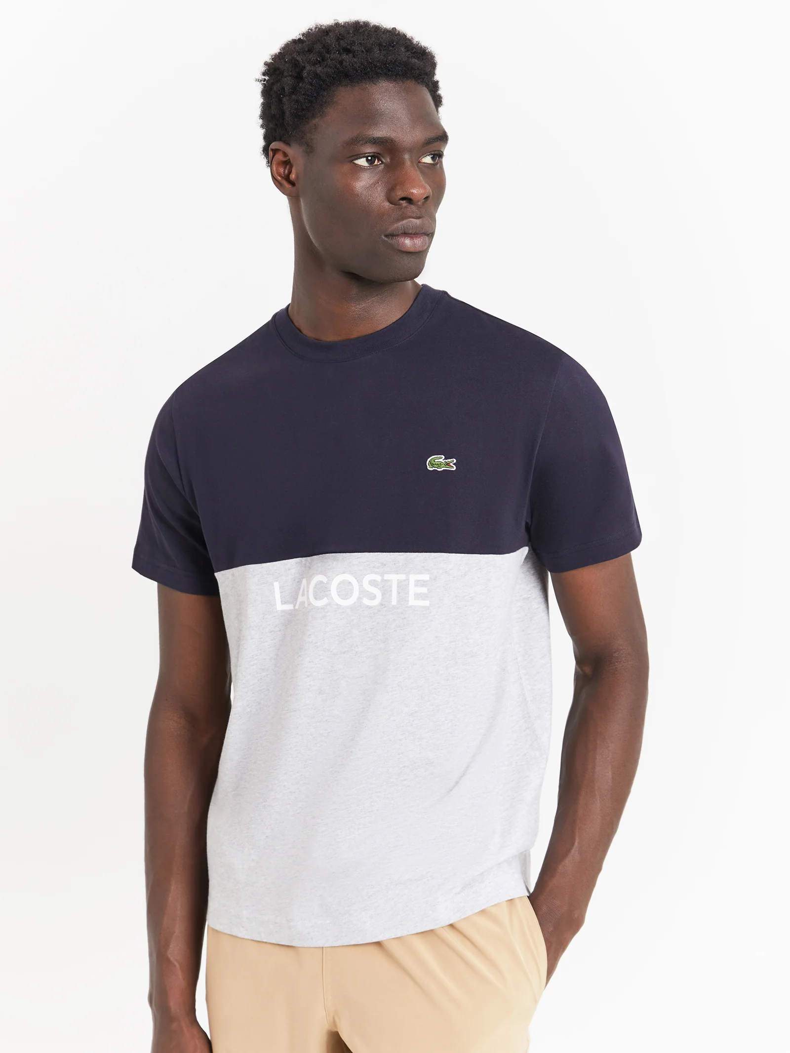 Colour Block Logo T-Shirt - Image 3