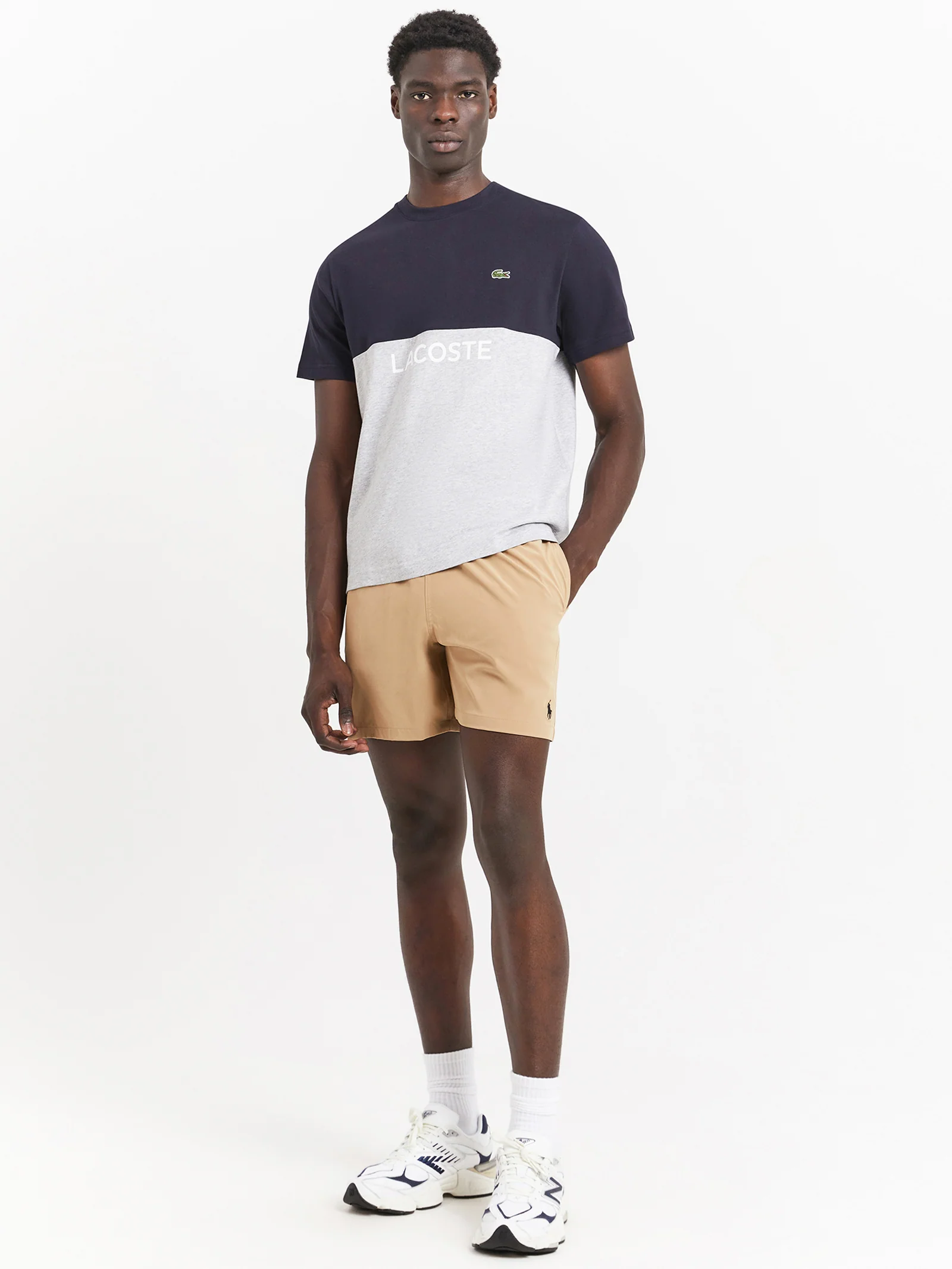 Colour Block Logo T-Shirt - Image 4