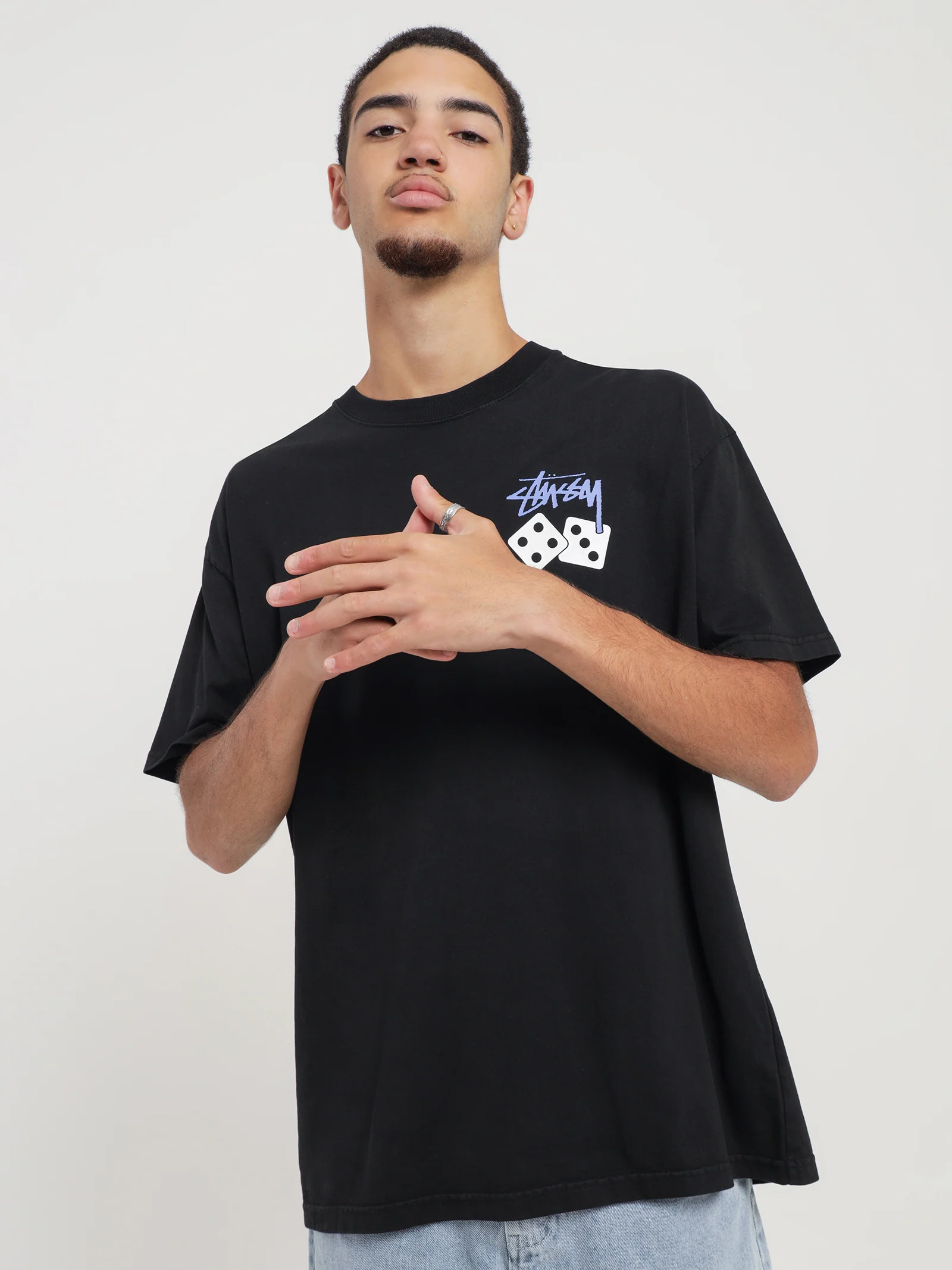 Colour Dice Heavyweight T-Shirt - Image 4