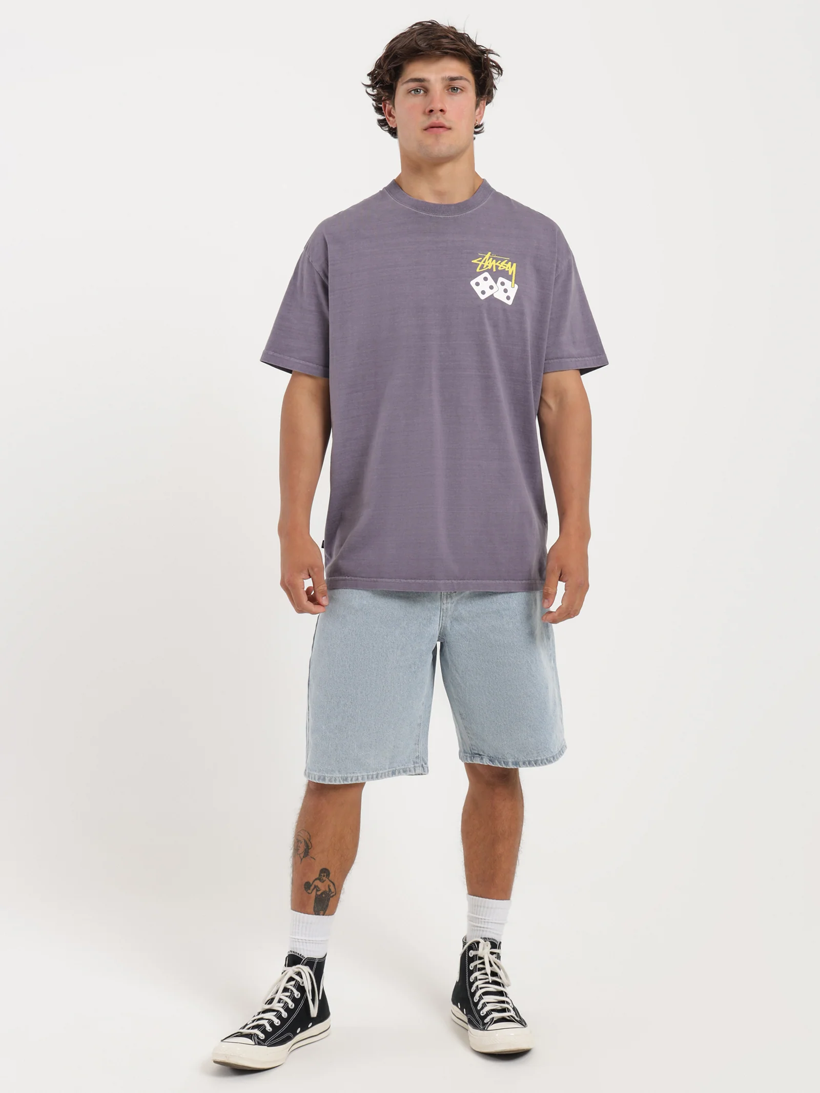 Colour Dice Heavyweight T-Shirt - Image 3