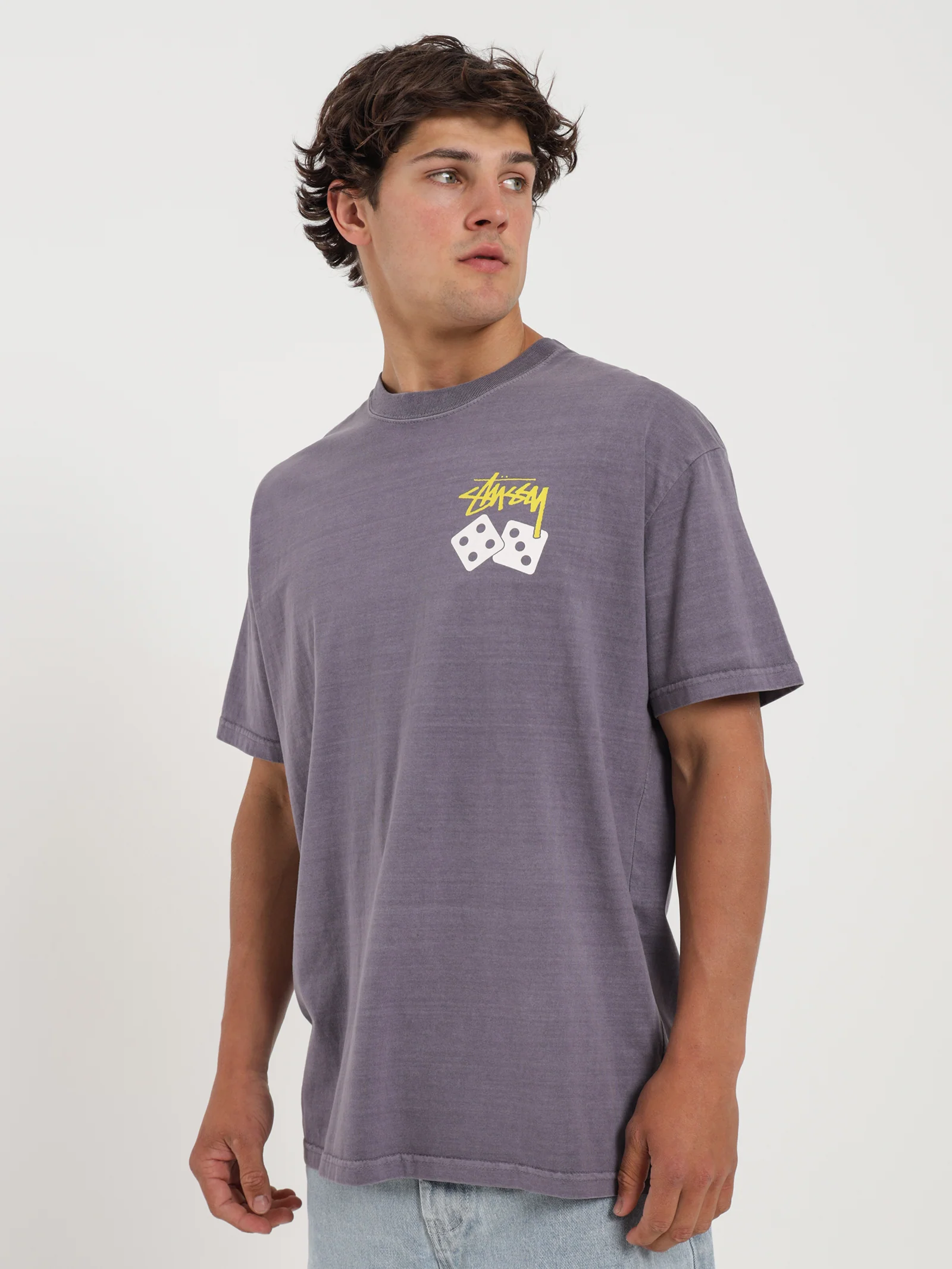 Colour Dice Heavyweight T-Shirt - Image 4