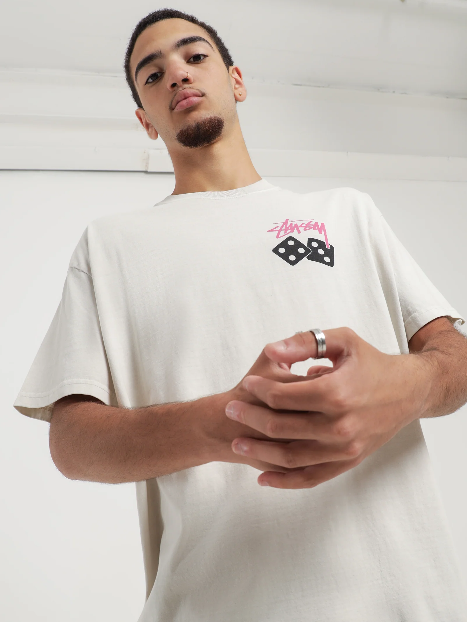 Colour Dice Heavyweight T-Shirt - Image 2