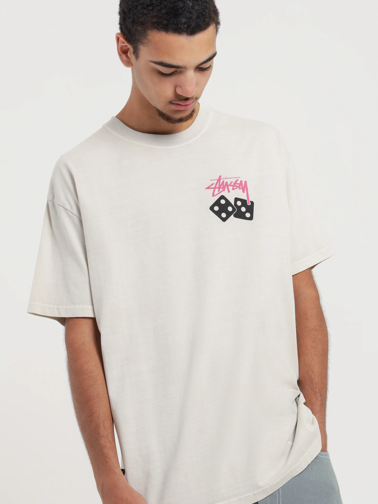 Colour Dice Heavyweight T-Shirt - Image 4