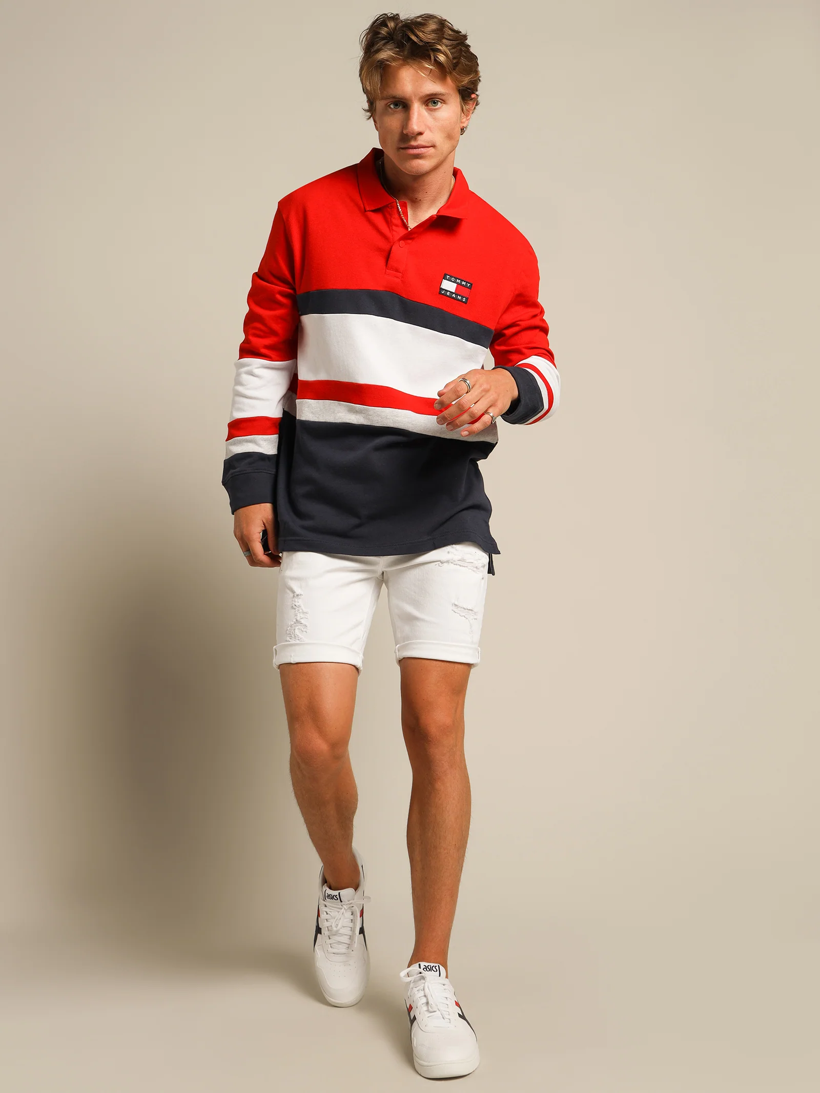 Colourblock Rugby Polo - Image 3