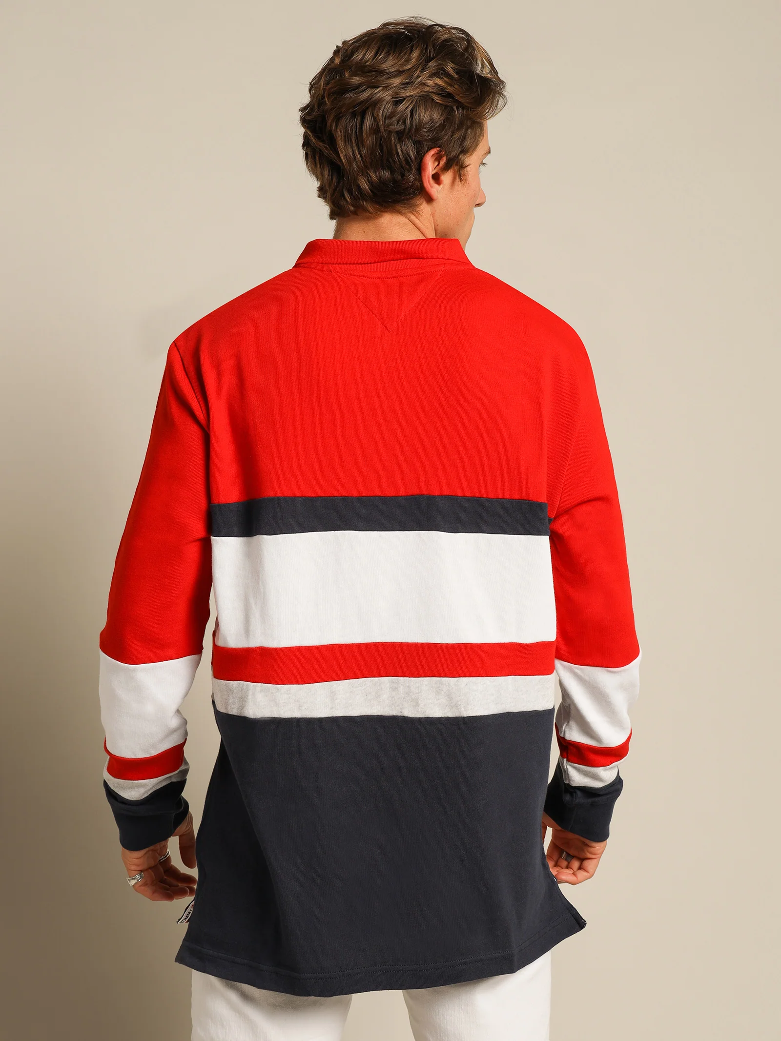 Colourblock Rugby Polo - Image 4