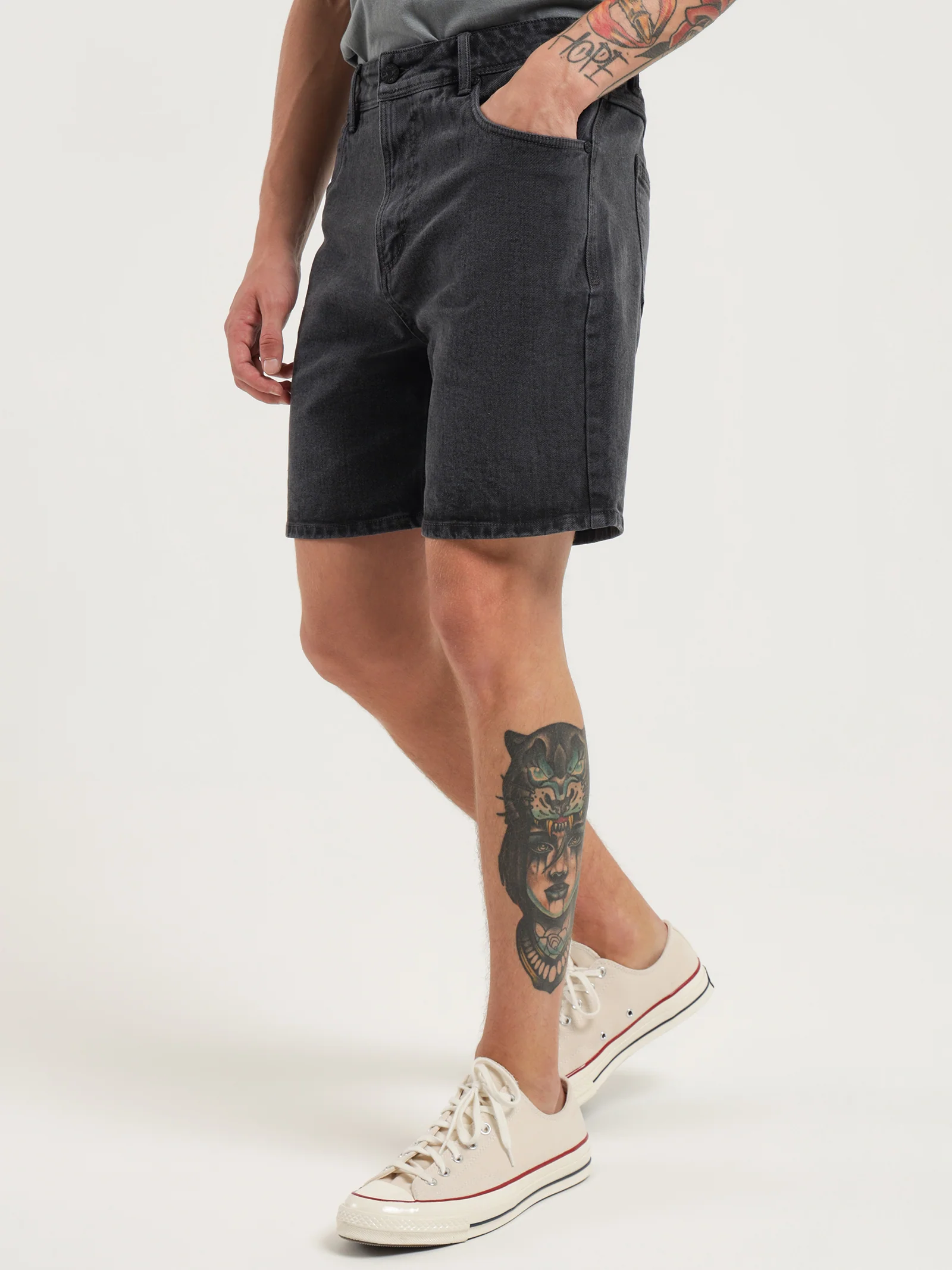 Colt Relaxed Denim Shorts - Image 3