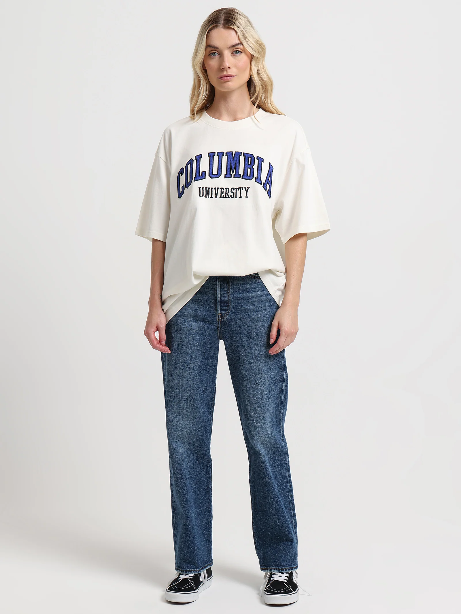 Columbia University Arch Boxy T-Shirt - Image 2