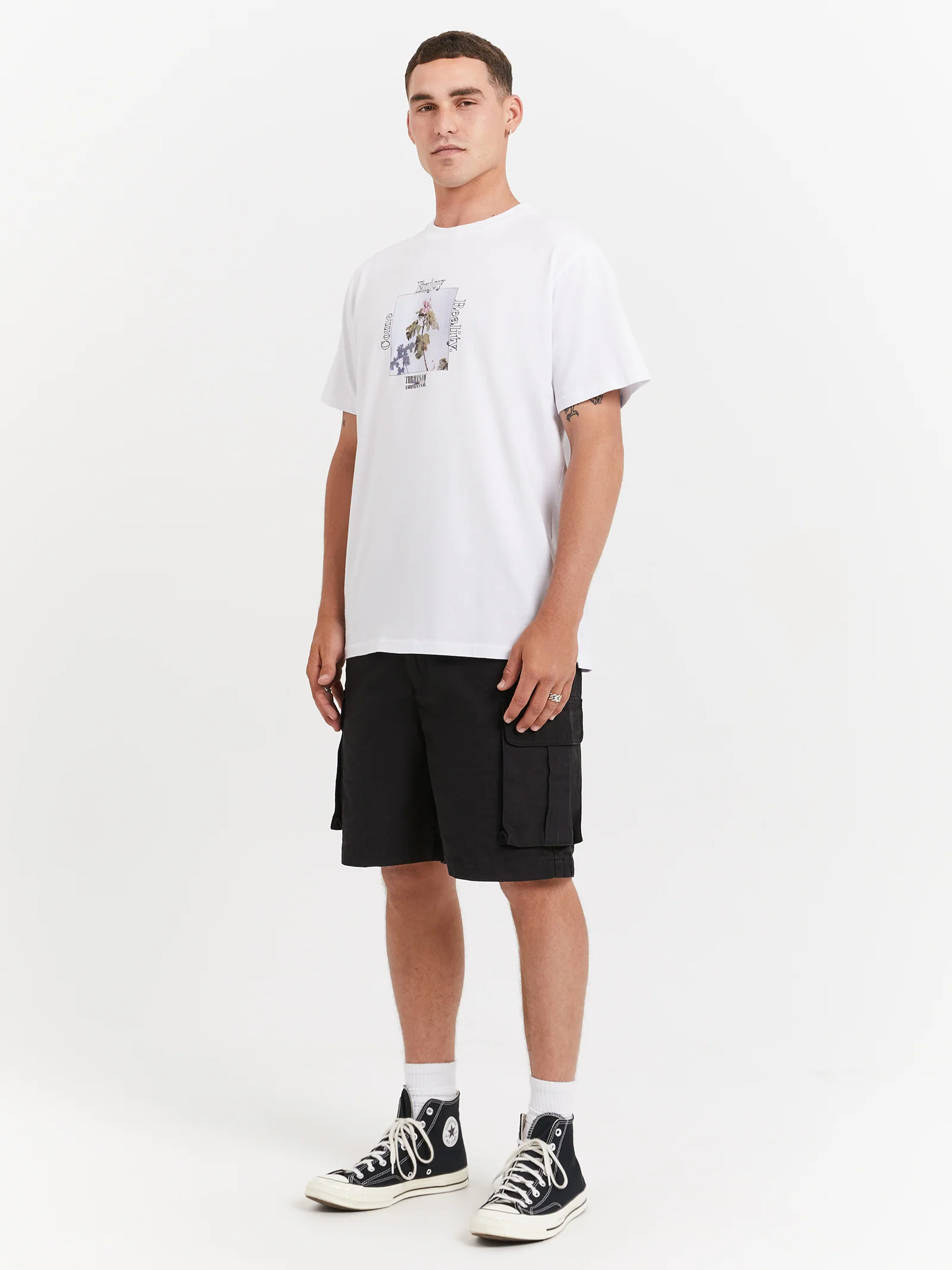 Come Enjoy Reality Merch Fit T-Shirt - Image 4