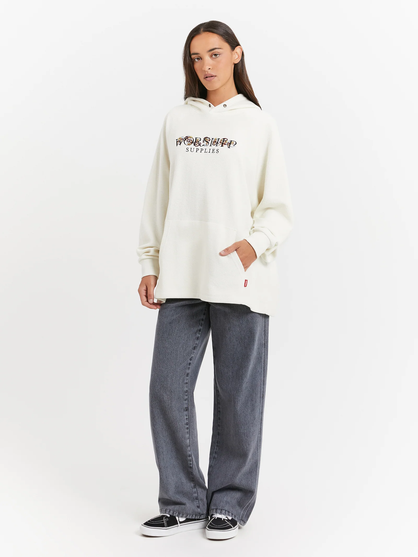 Community Oversized Raglan Hood - Image 2