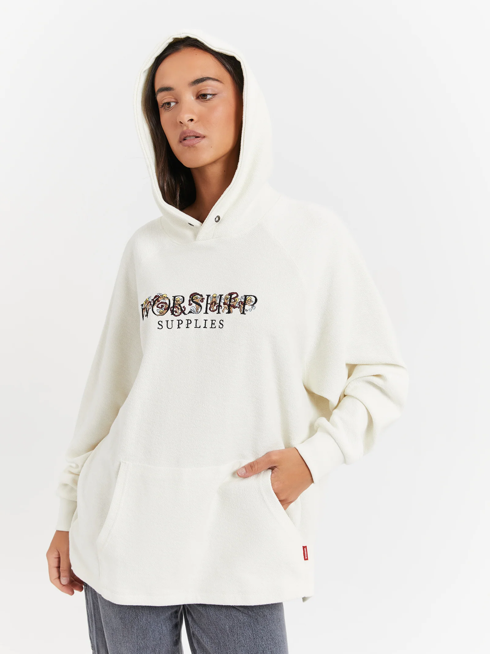 Community Oversized Raglan Hood - Image 3