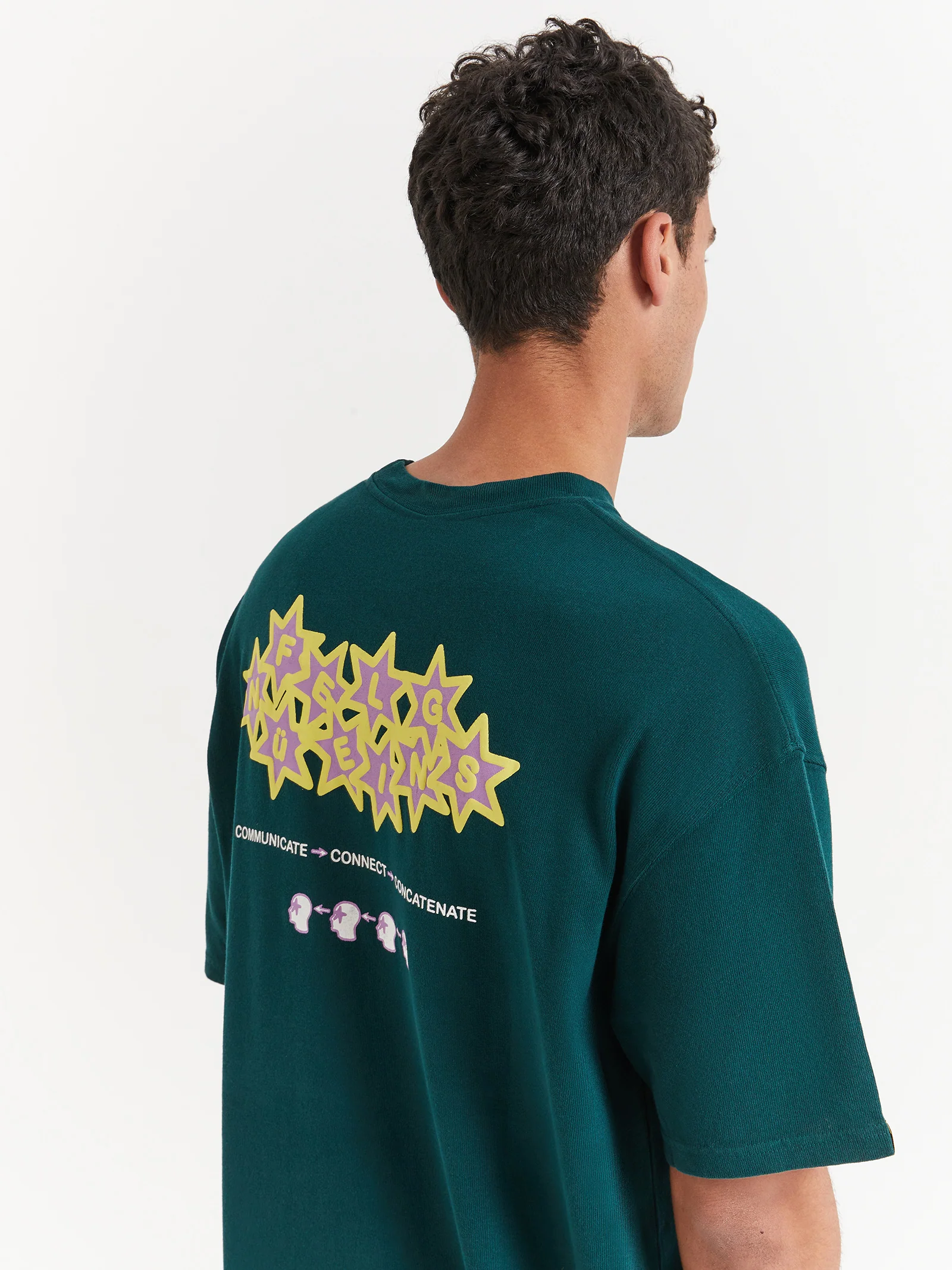 Connect Oversized Heavyweight T-Shirt - Image 3