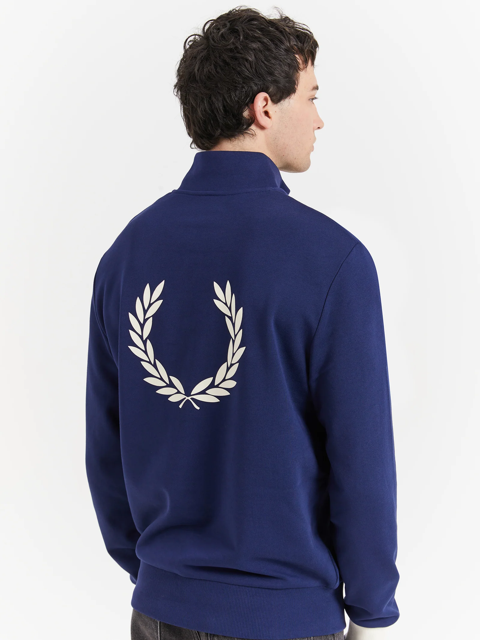 Contrast Cuff Laurel Half Zip - Image 3