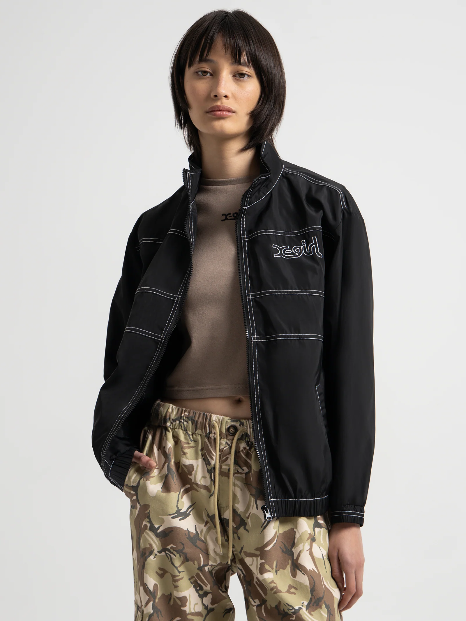 Contrast Stitch Jacket - Image 3