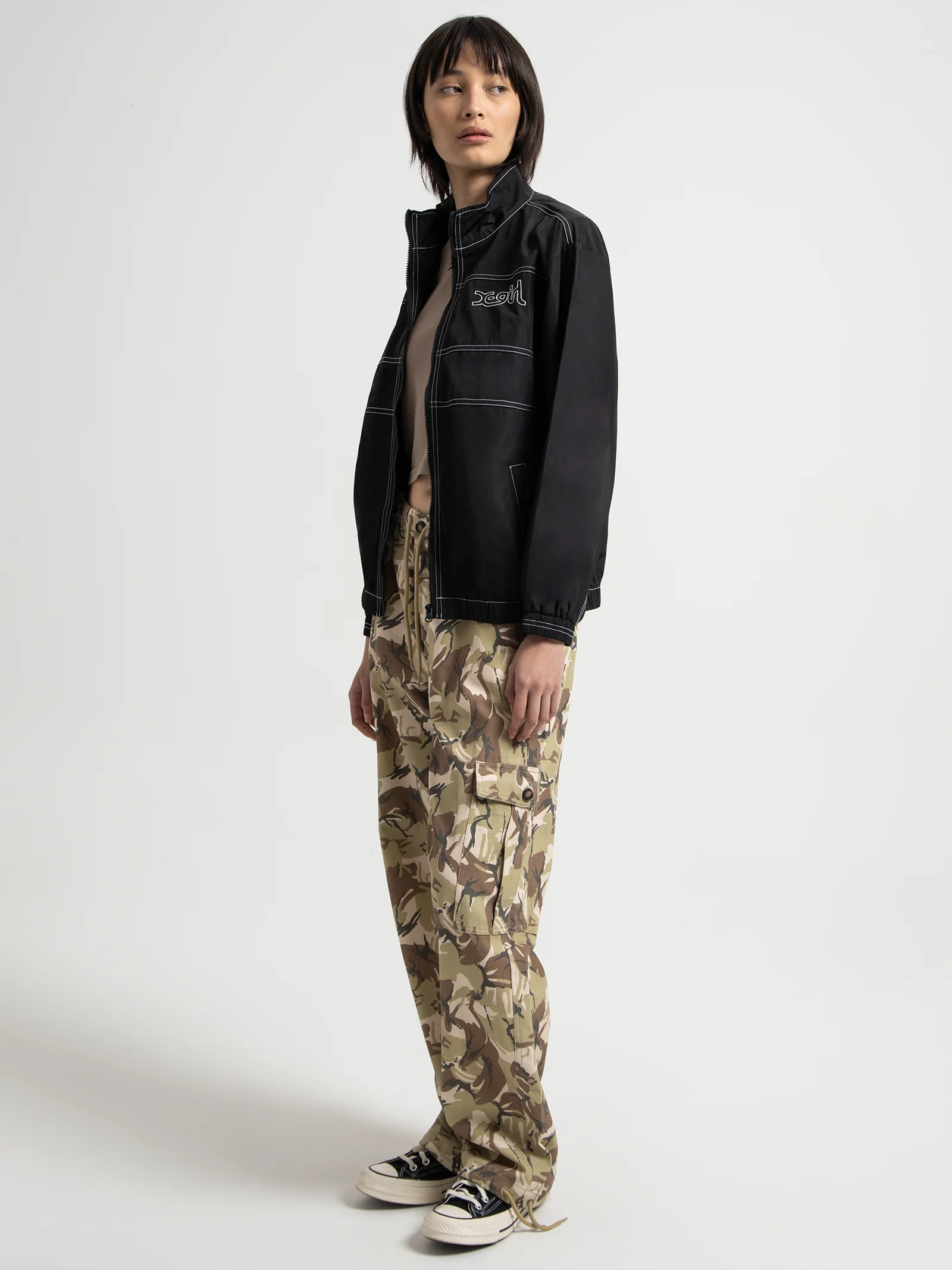 Contrast Stitch Jacket - Image 4
