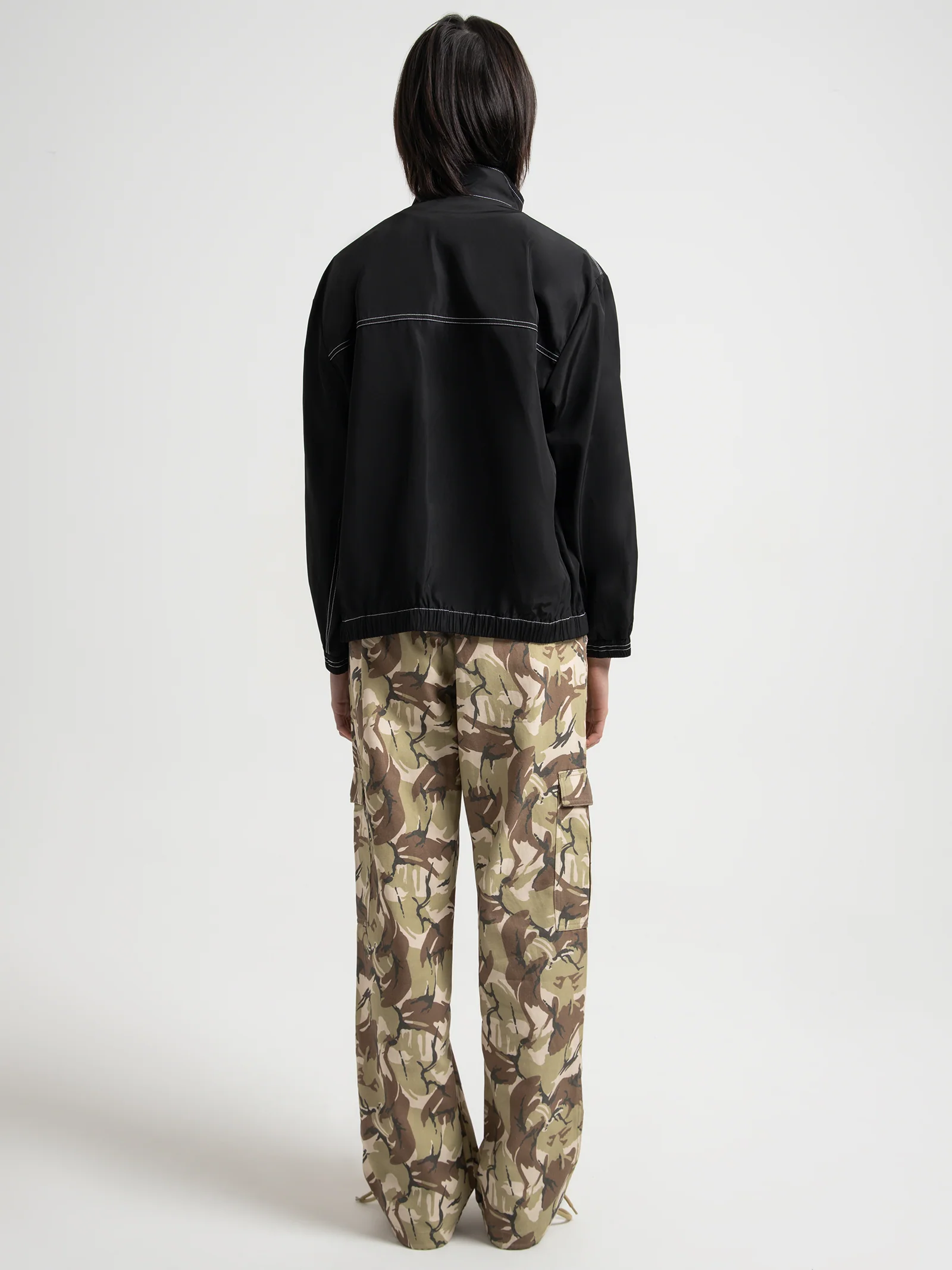 Contrast Stitch Jacket - Image 5