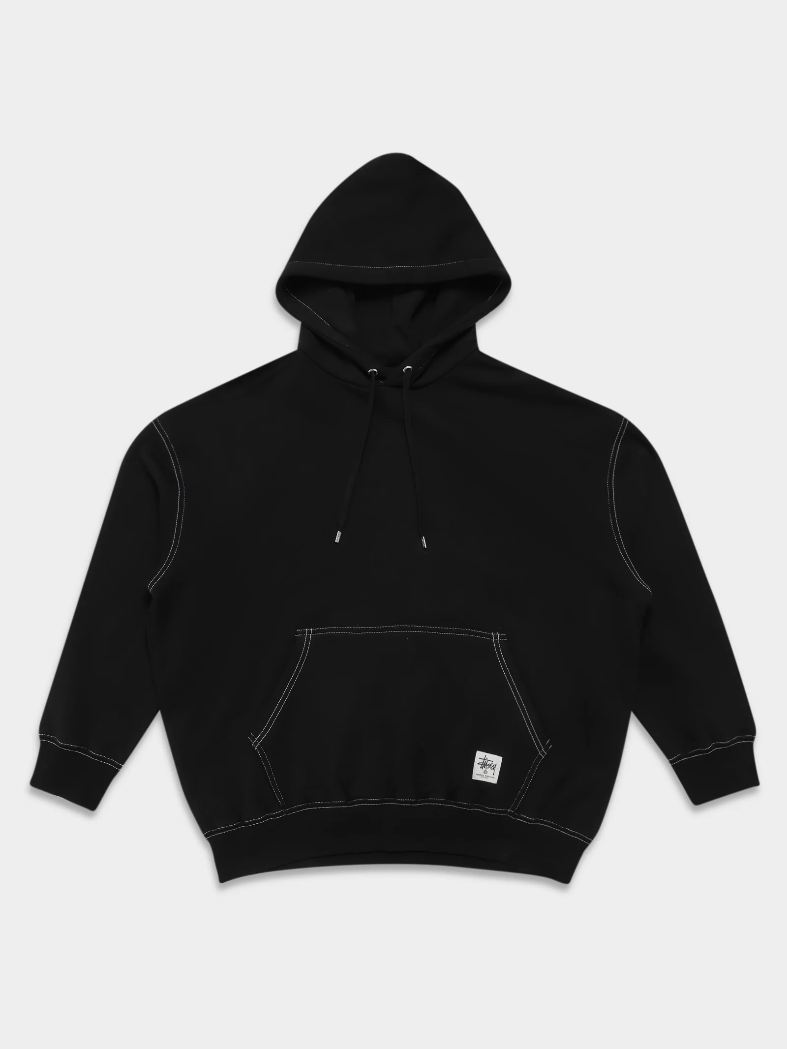 Contrast Stitch Oversized Hoodie - Image 6