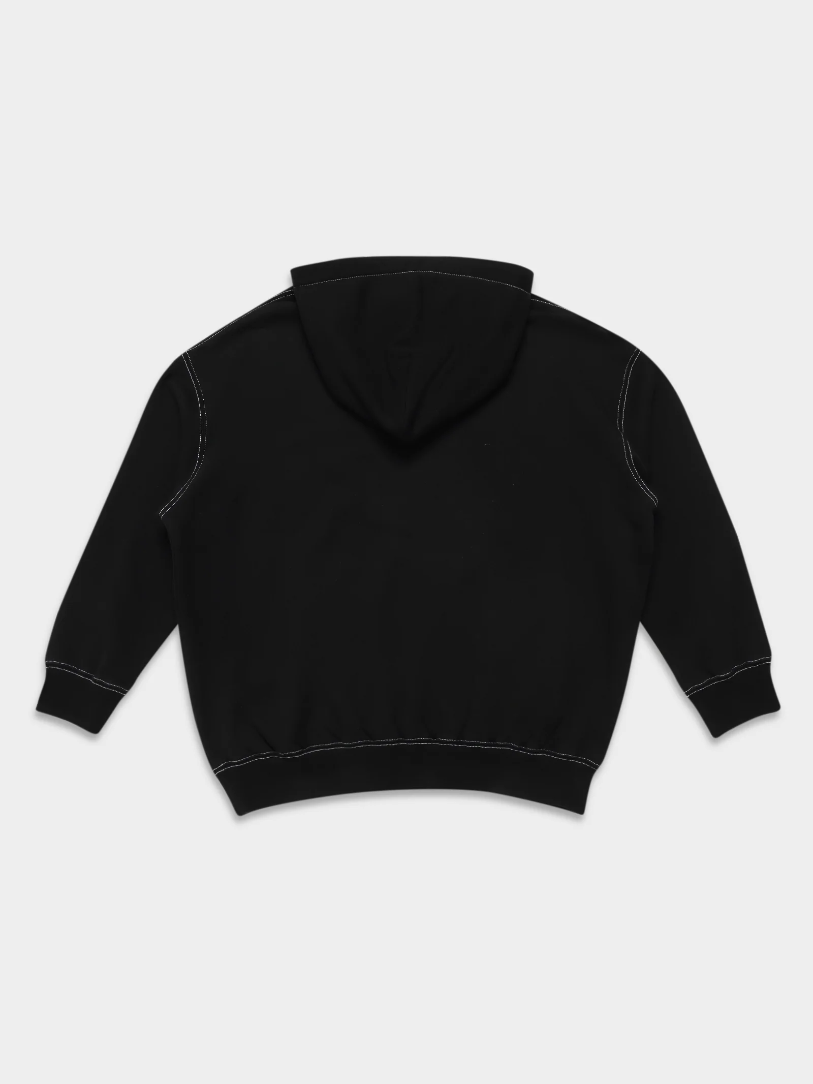 Contrast Stitch Oversized Hoodie - Image 7