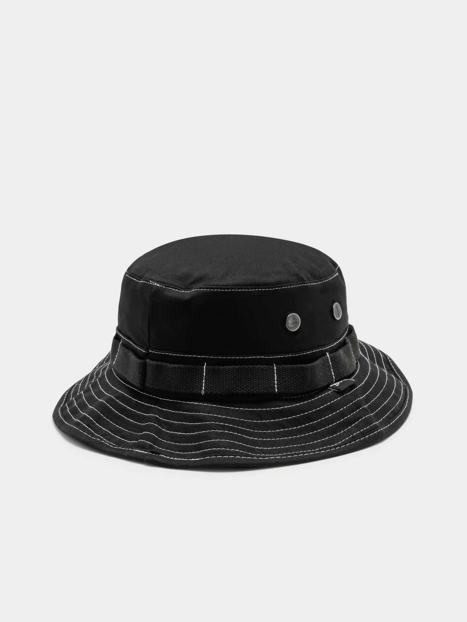 Contrast Topstitch Boonie Hat - Image 4