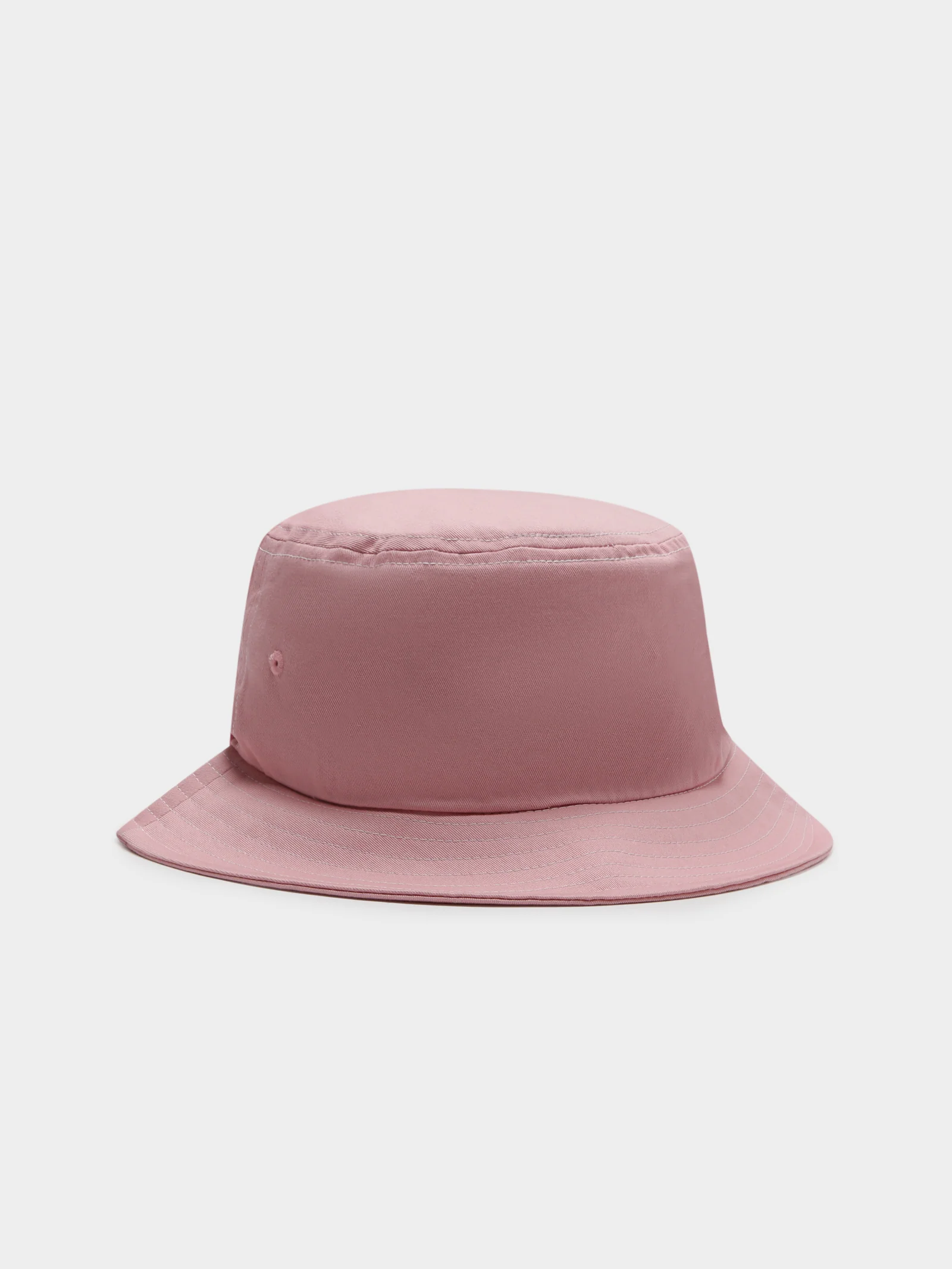 Contrast Topstitch Bucket Hat - Image 4