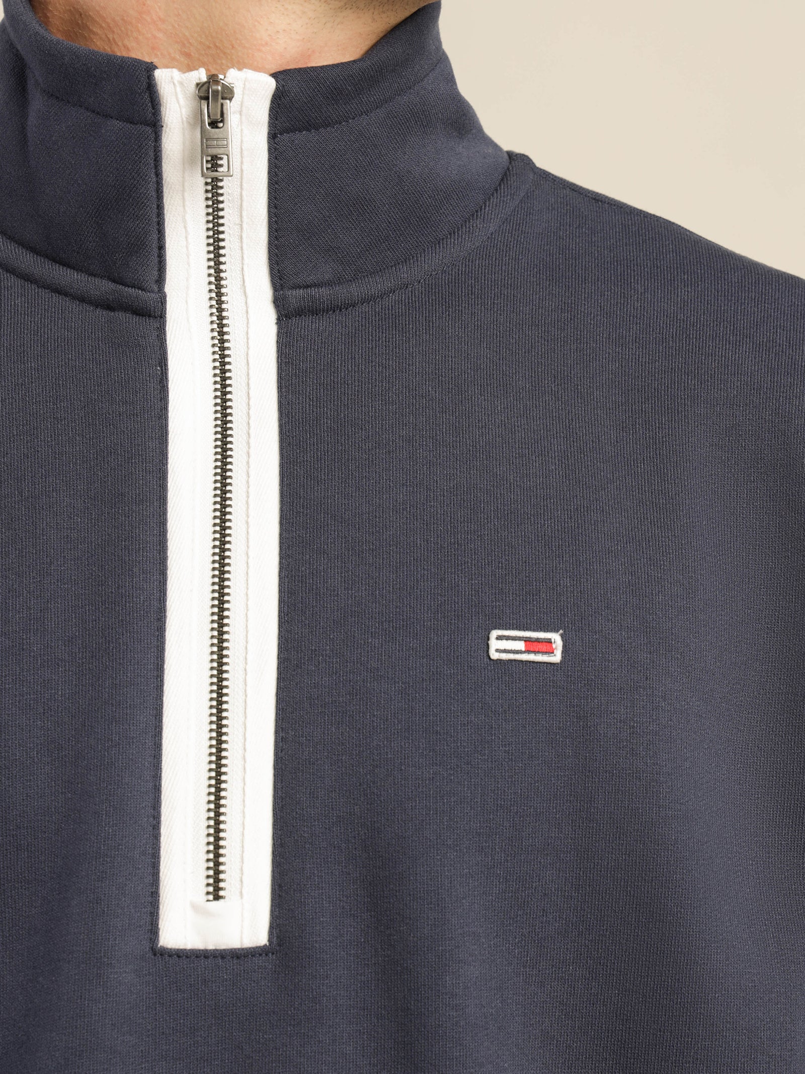Contrast Zip Mock - Image 3