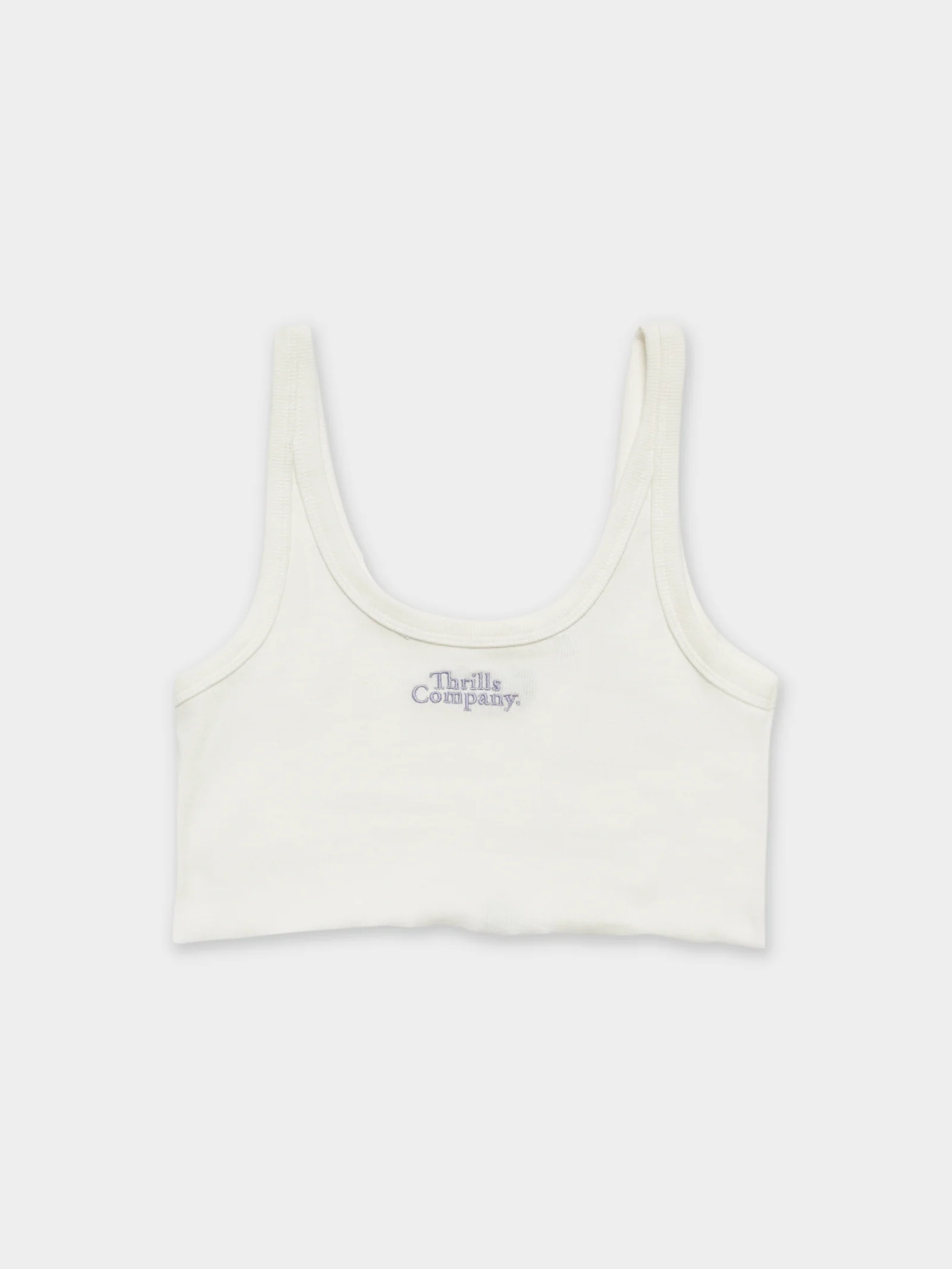 Contrasting Stack Crop Retro Tank - Image 6