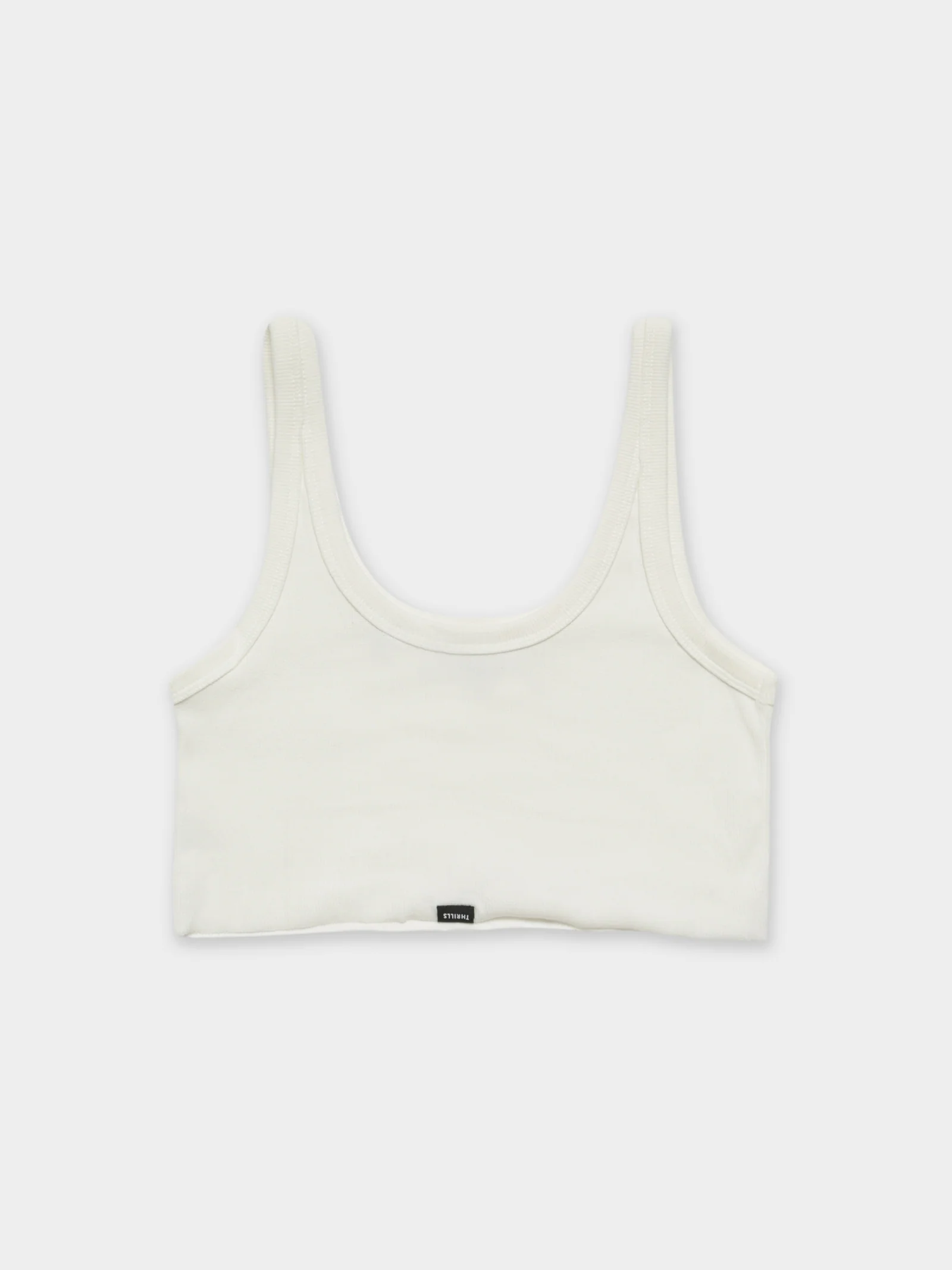 Contrasting Stack Crop Retro Tank - Image 7