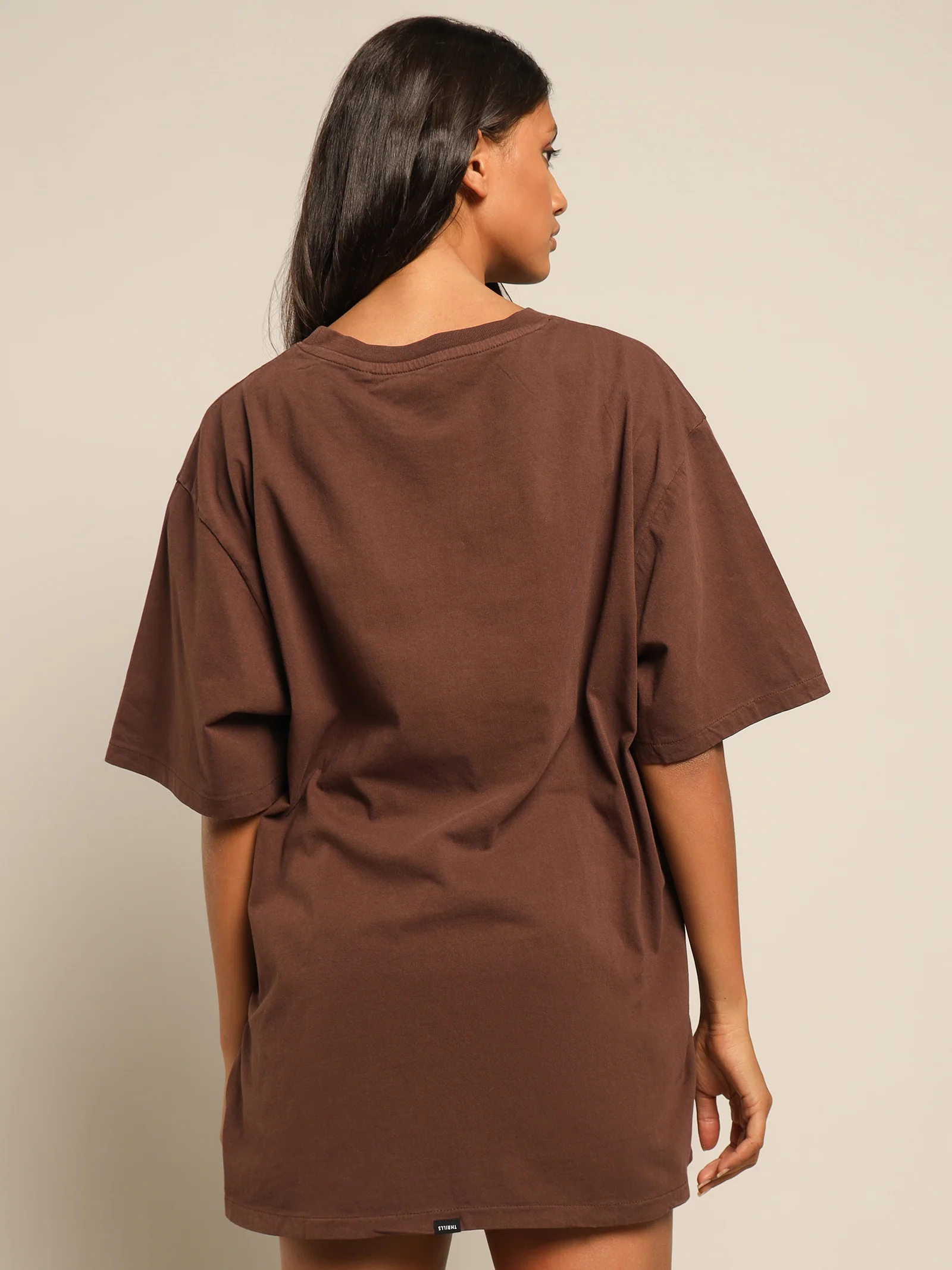 Contrasting Stack Retro T-Shirt - Image 5