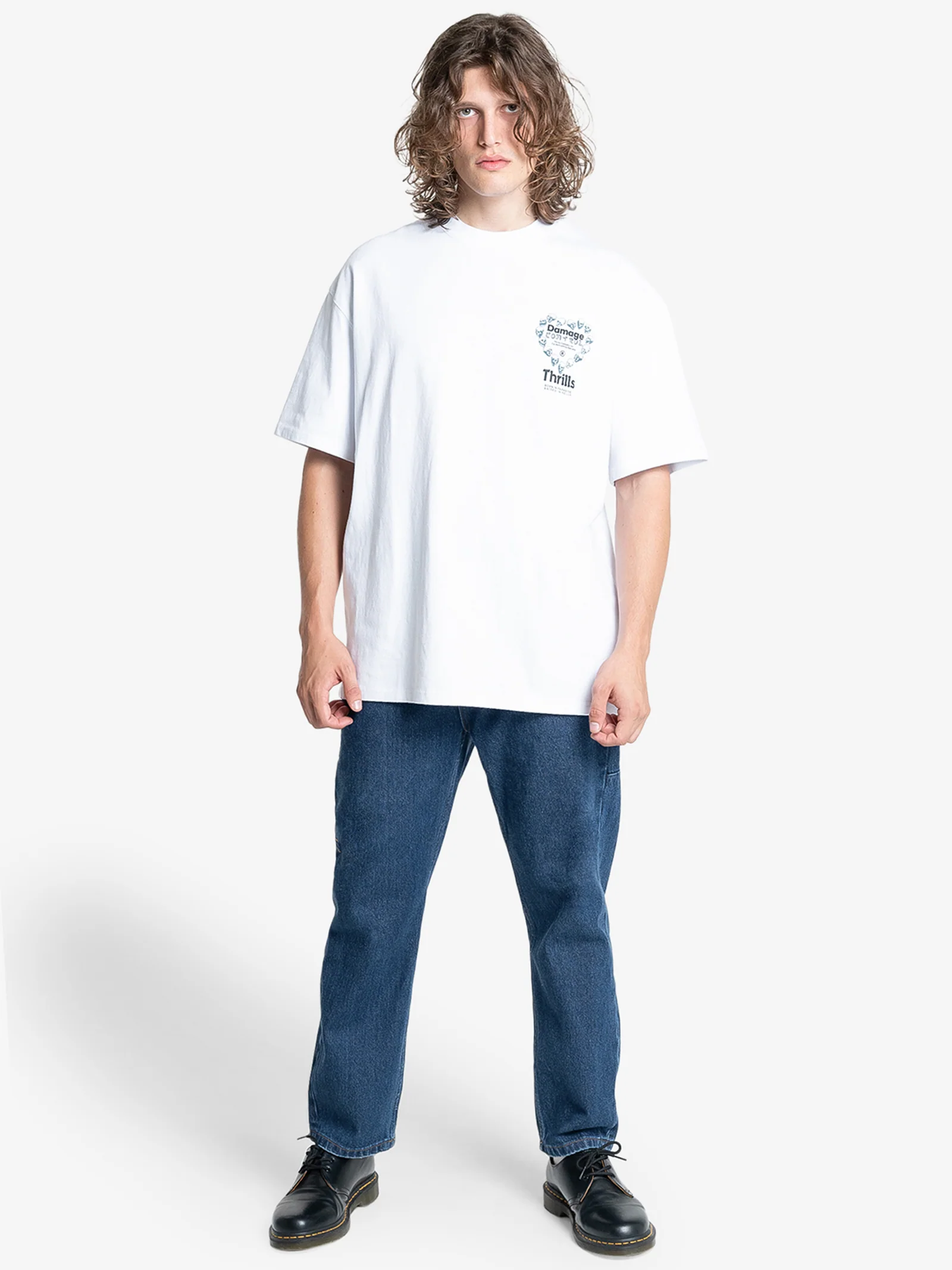 Controlled Damage Box Fit T-Shirt - Image 2