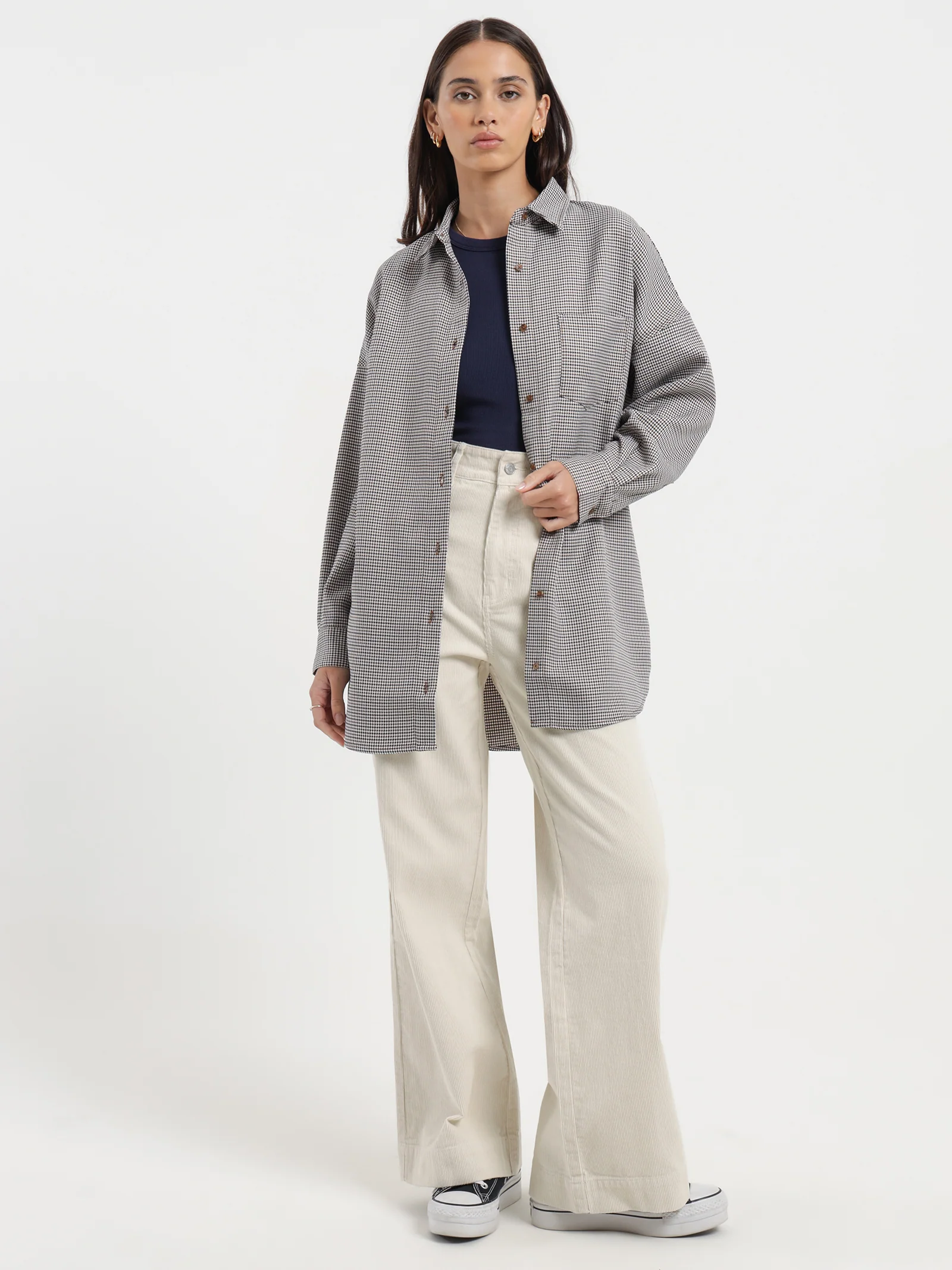 Cora Boyfriend Long Sleeve Shirt - Image 3