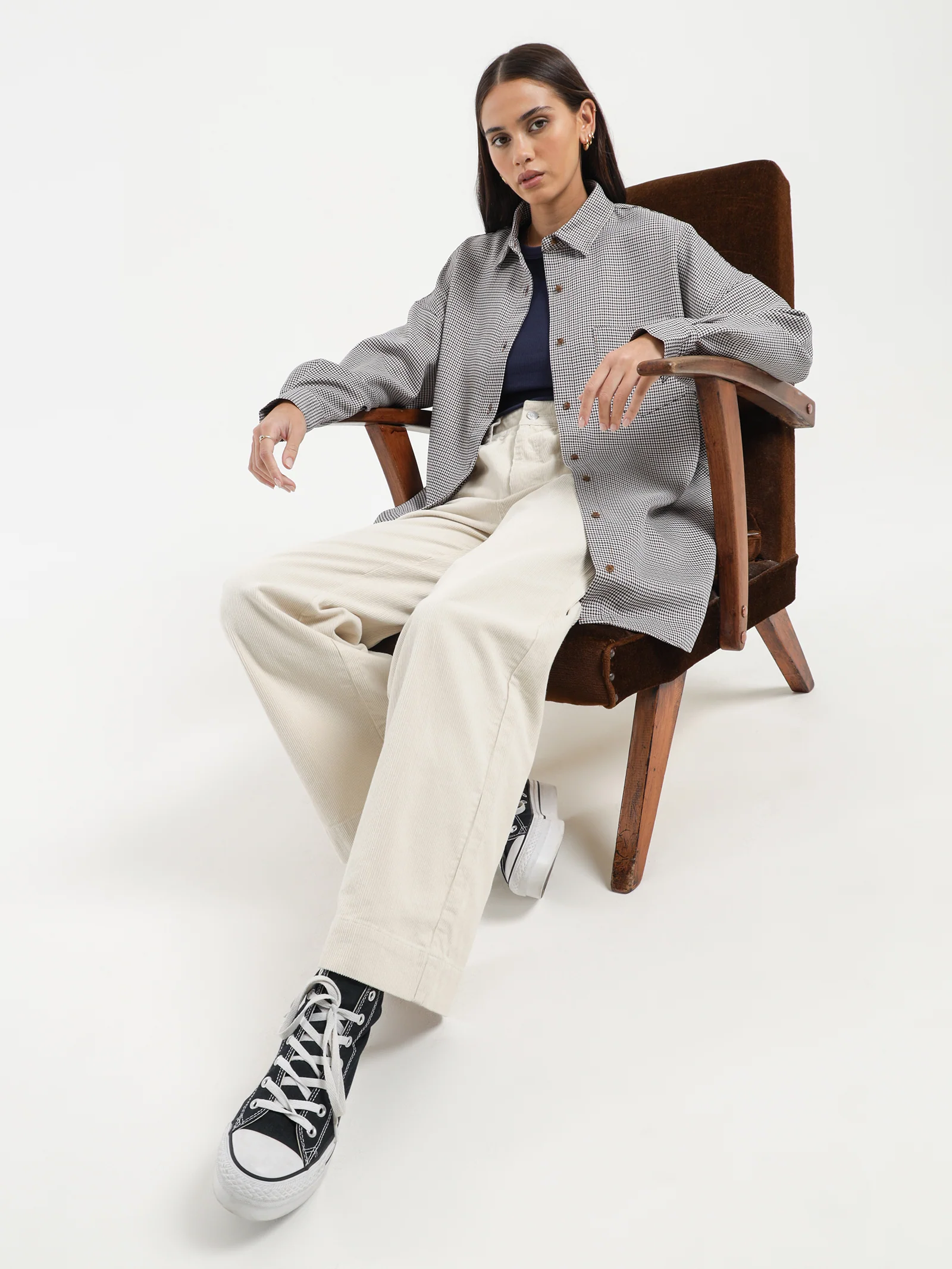 Cora Boyfriend Long Sleeve Shirt - Image 4
