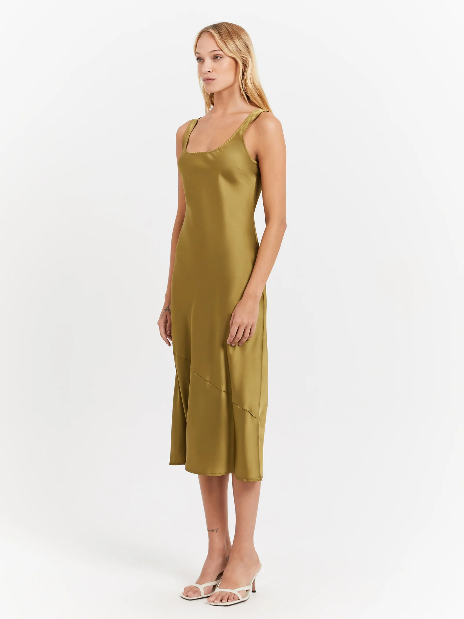 Coral Midi Dress - Image 2
