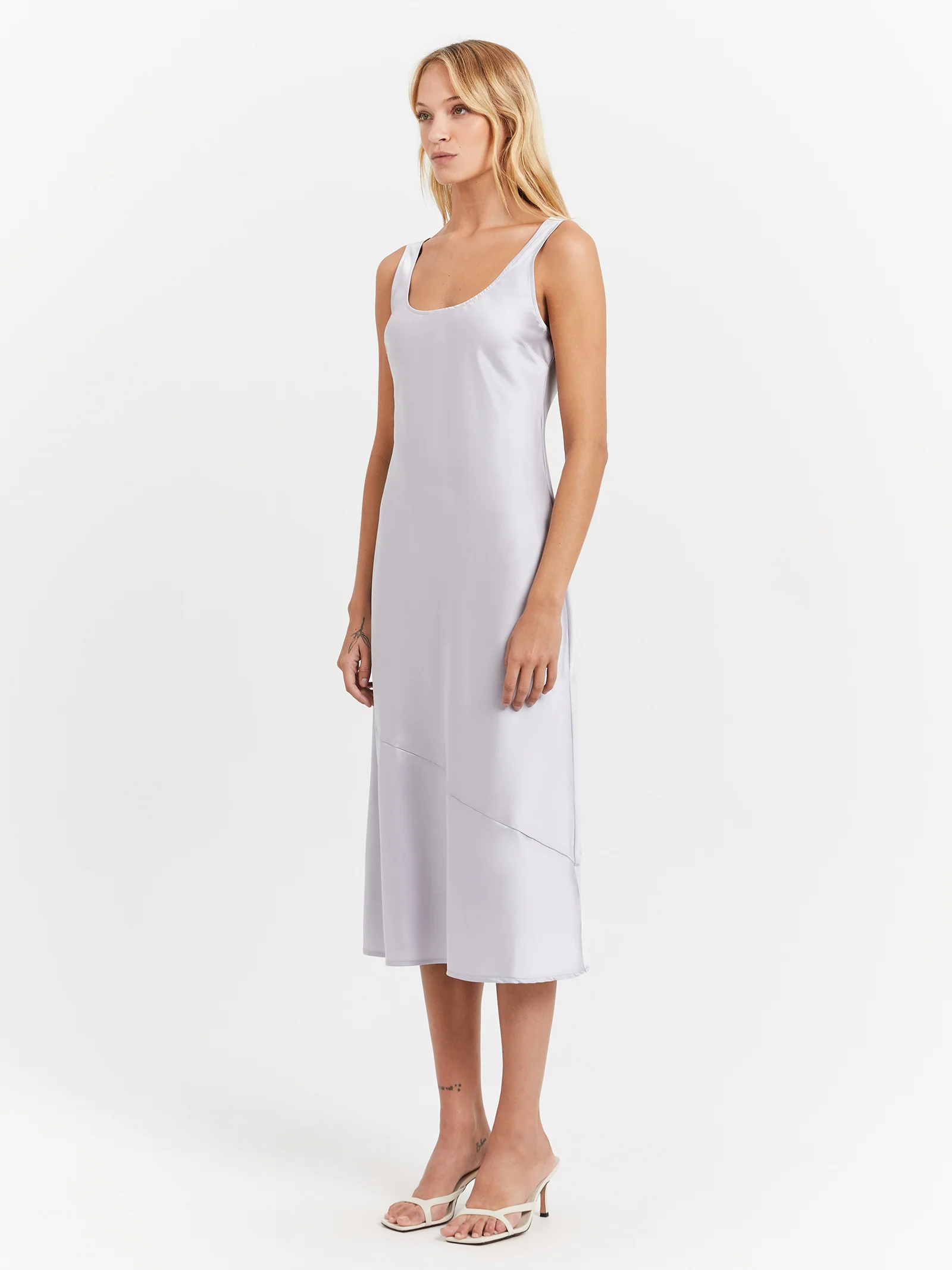 Coral Midi Dress - Image 2