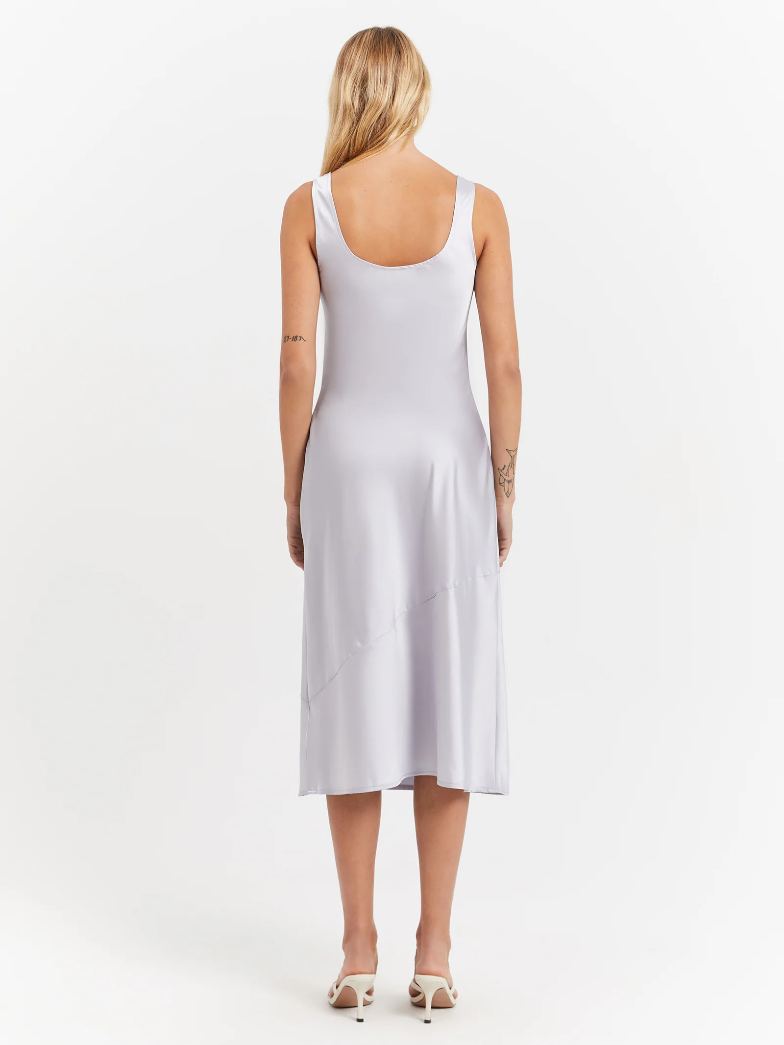 Coral Midi Dress - Image 5