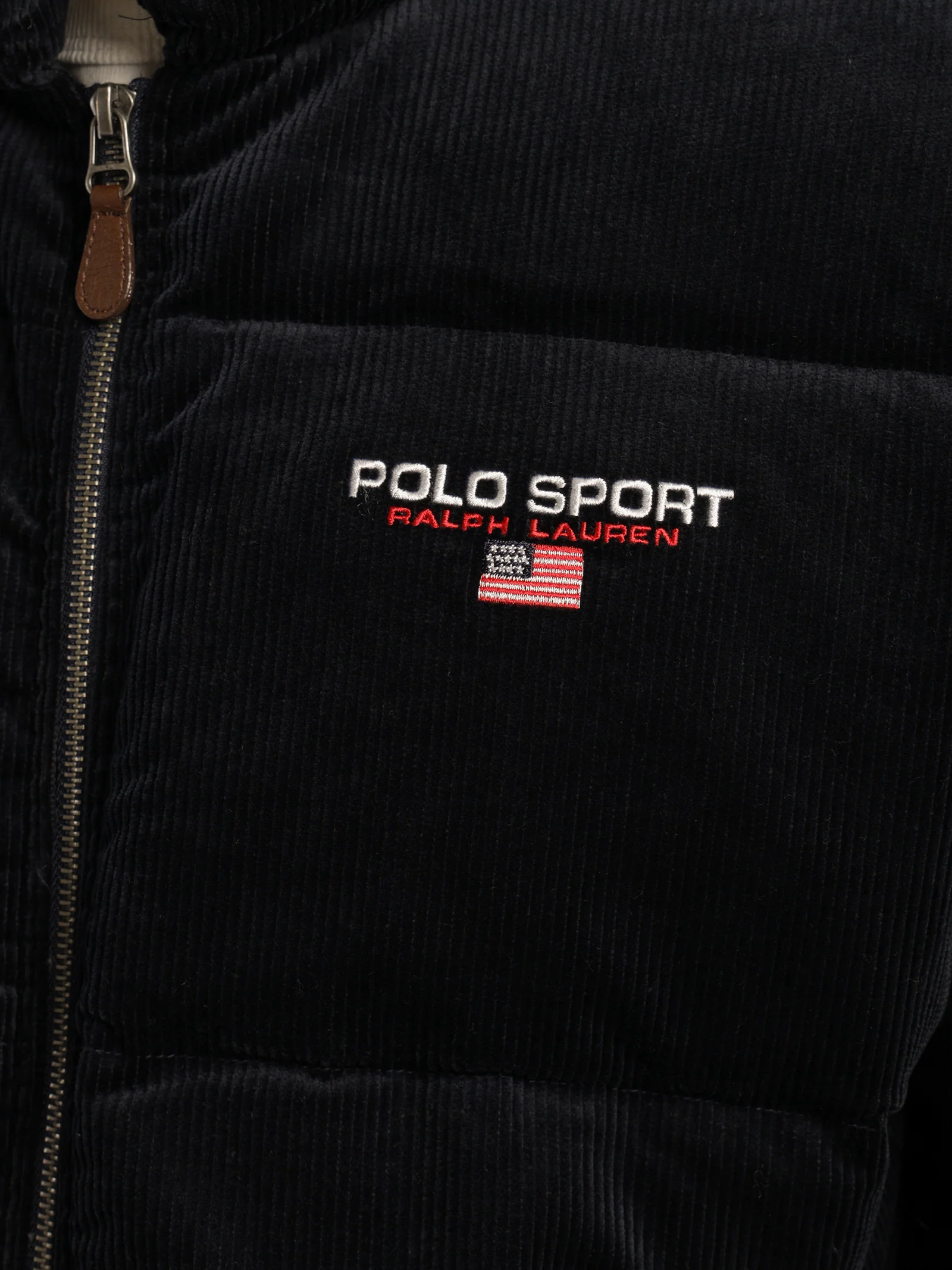 Cord Puffer Insulated Bomber Jacket - Image 5