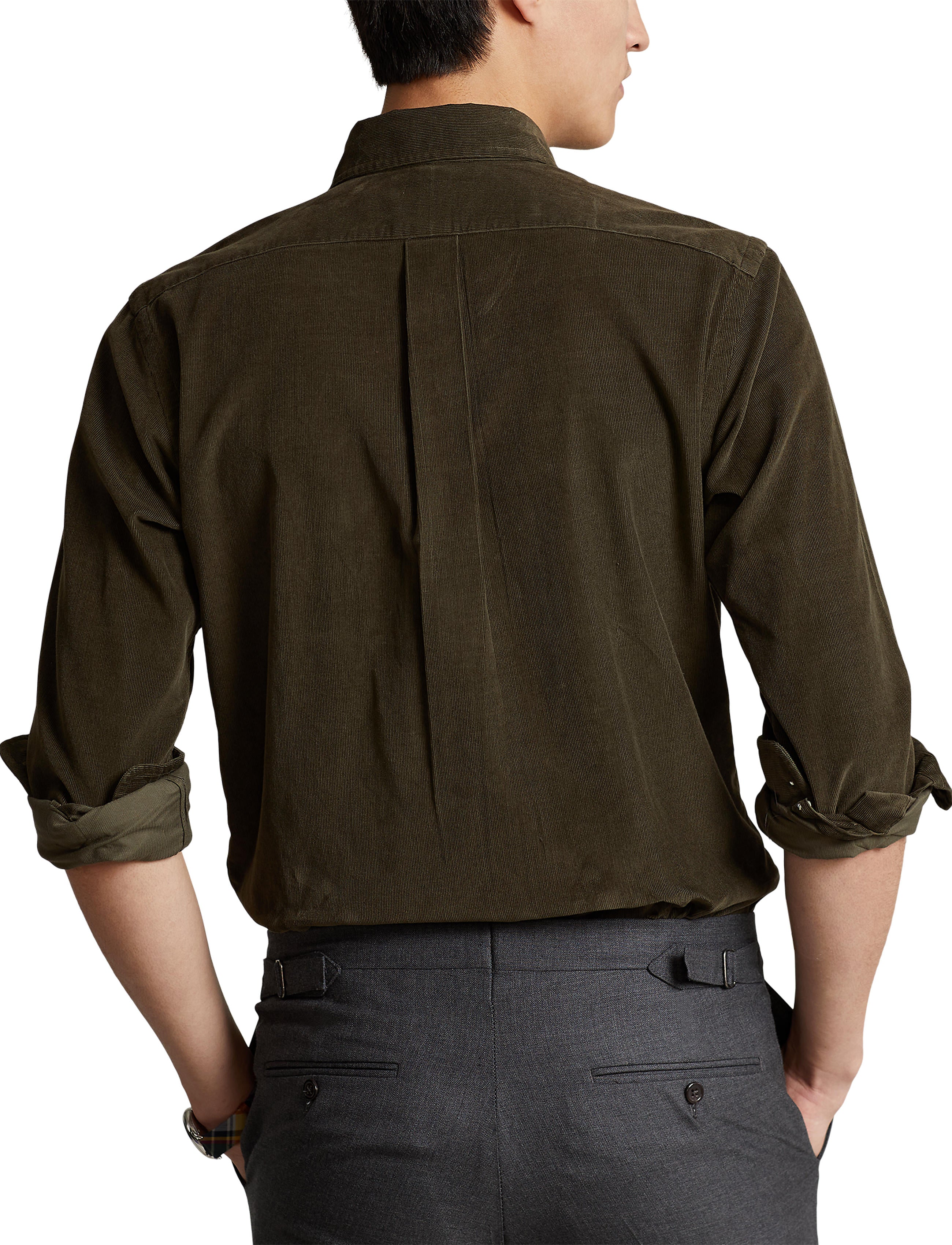Corduroy Button Down Shirt - Image 3