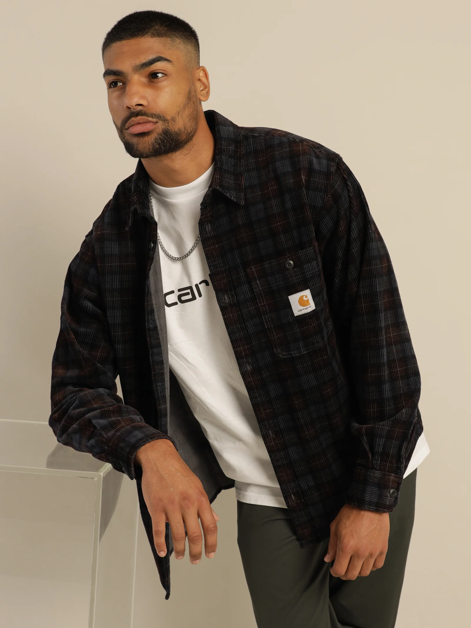 Corduroy Long Sleeve Flint Shirt - Image 2
