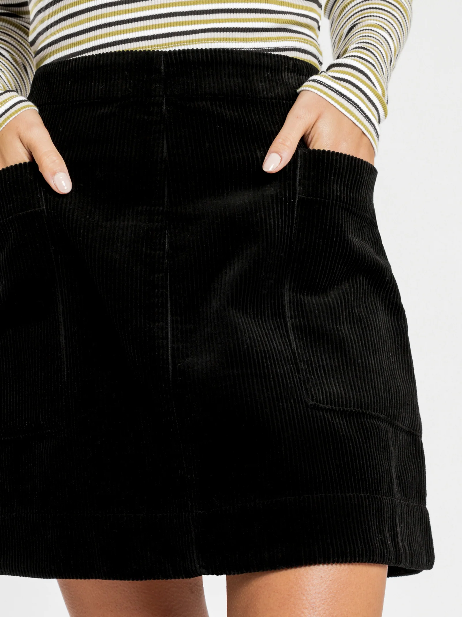 Corduroy Mini Skirt - Image 3