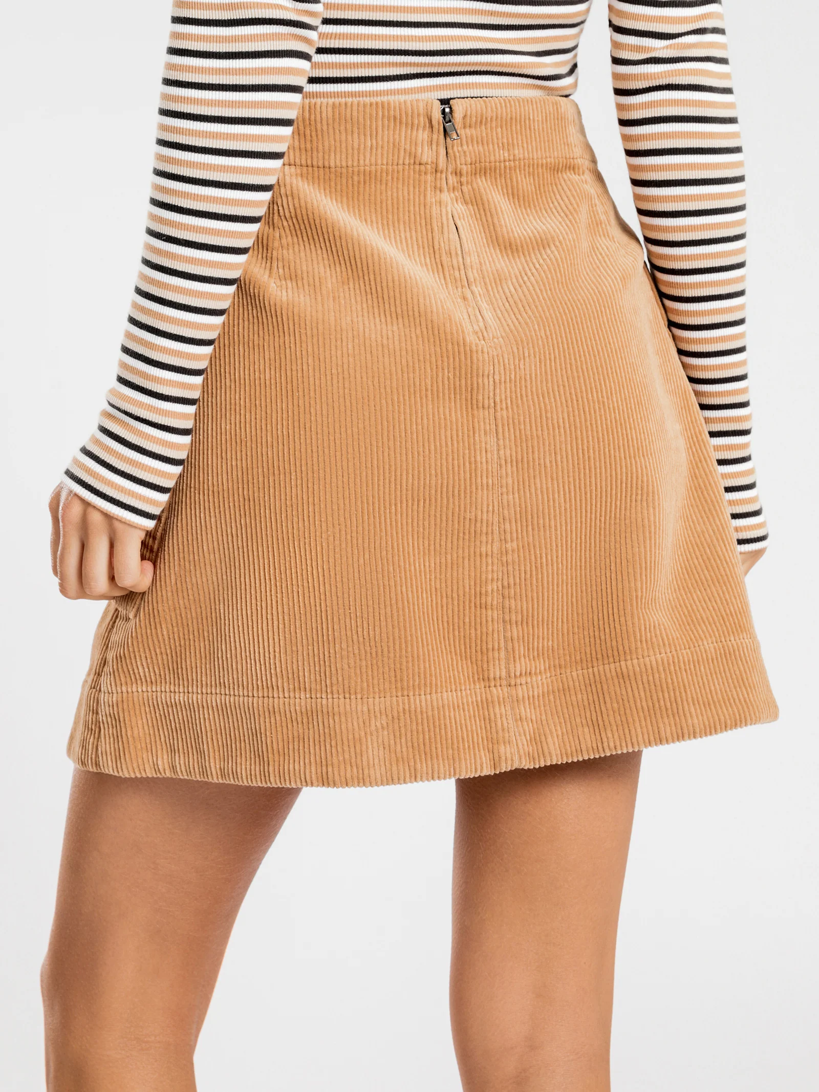 Corduroy Mini Skirt - Image 4