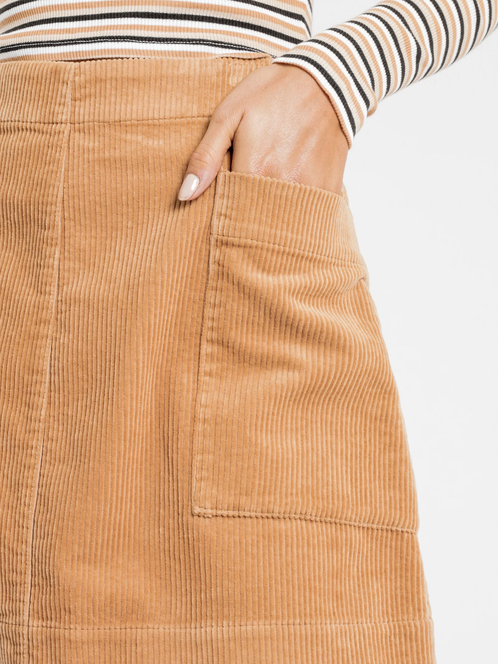 Corduroy Mini Skirt - Image 5