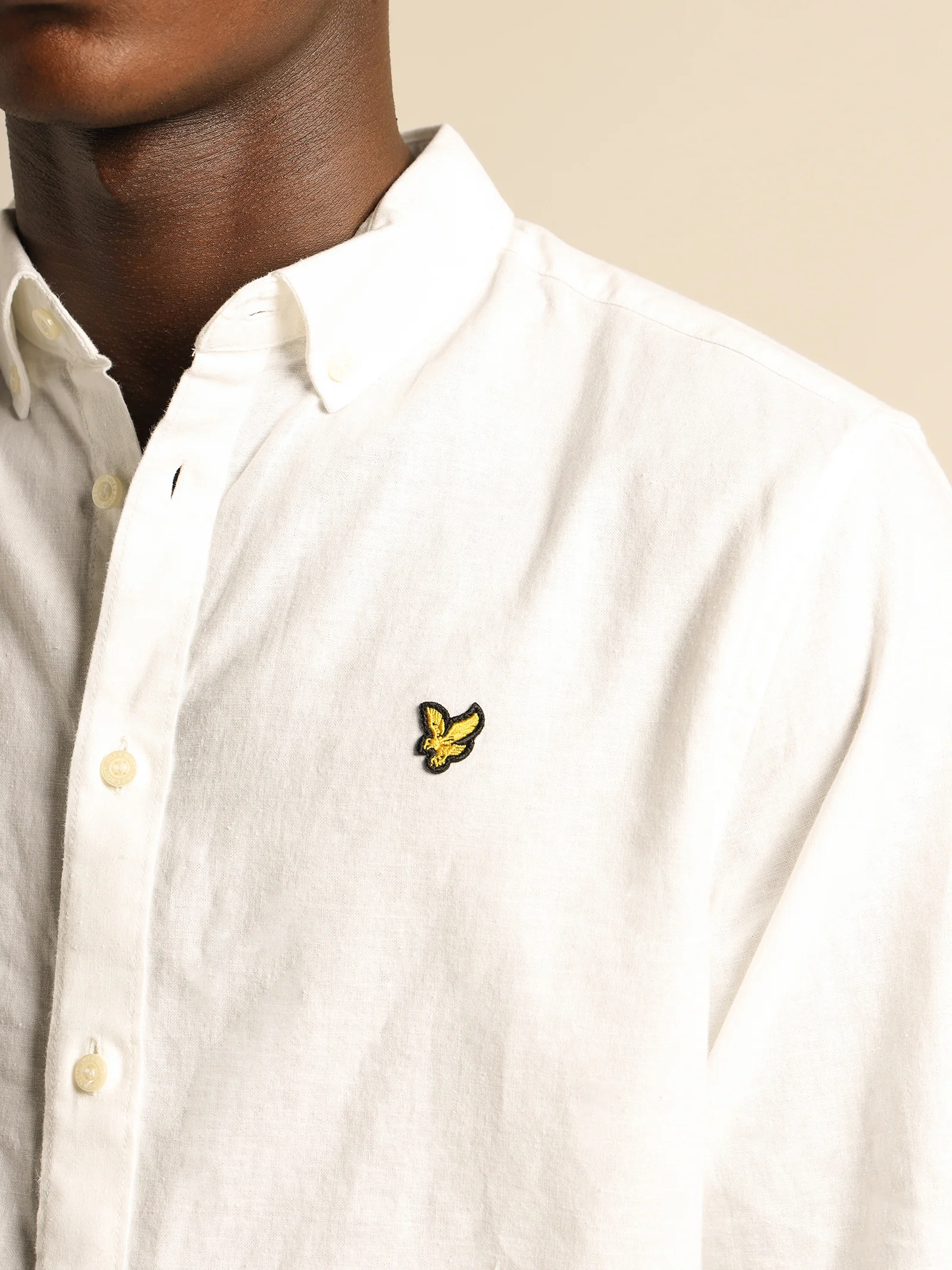 Cotton Linen Long Sleeve Shirt - Image 4