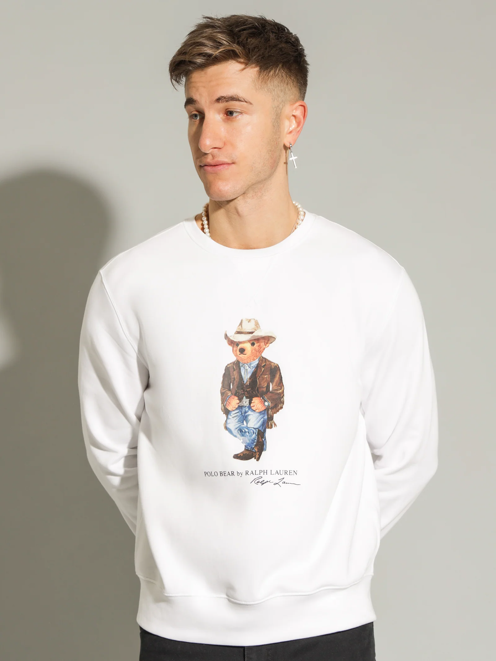 Cowboy Bear Crew Sweat - Image 3