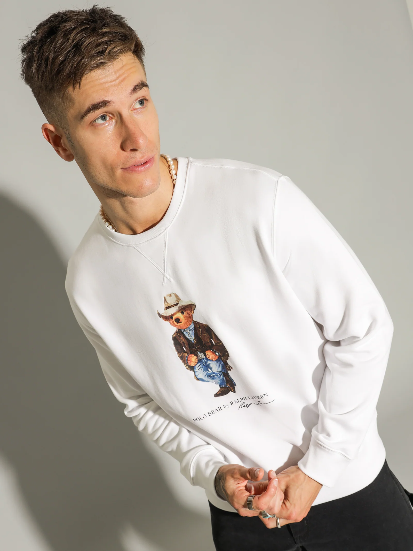 Cowboy Bear Crew Sweat - Image 5