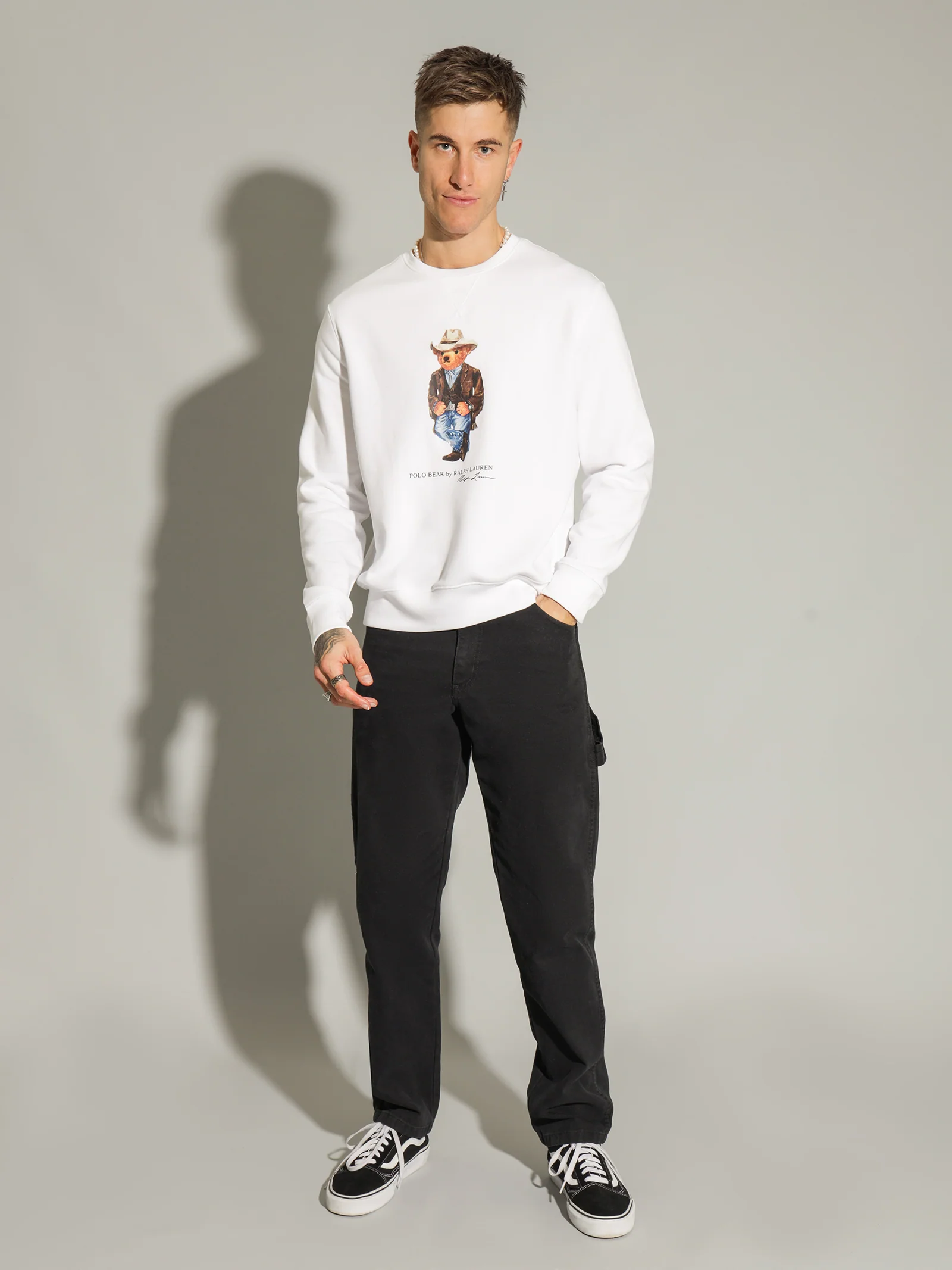 Cowboy Bear Crew Sweat - Image 6